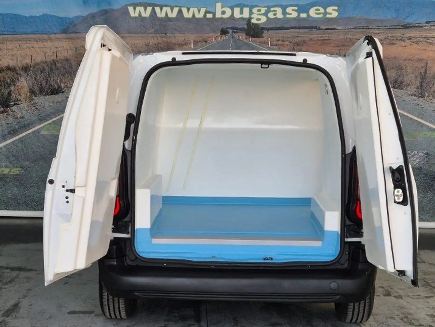 Citroen Berlingo Furgón 1.6BlueHDi 100 Largo Blanco - 2