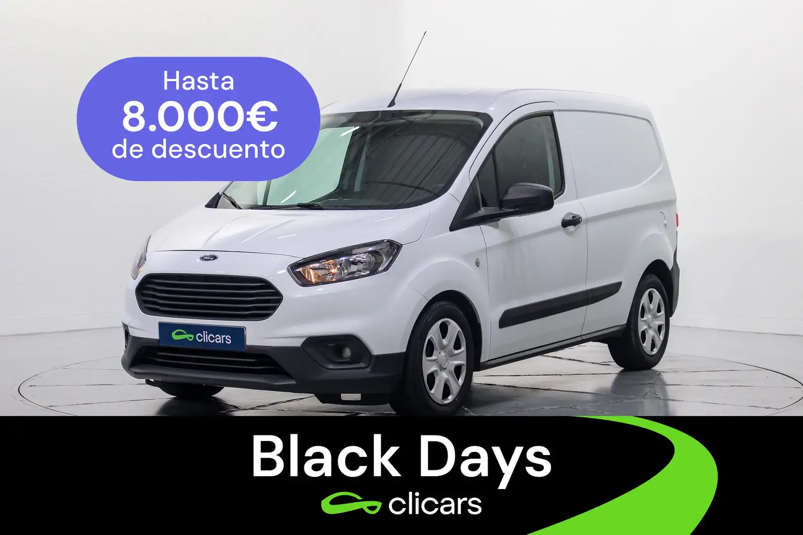 Ford Transit Courier Van 1.5TDCi Trend 75 Blanc - 1