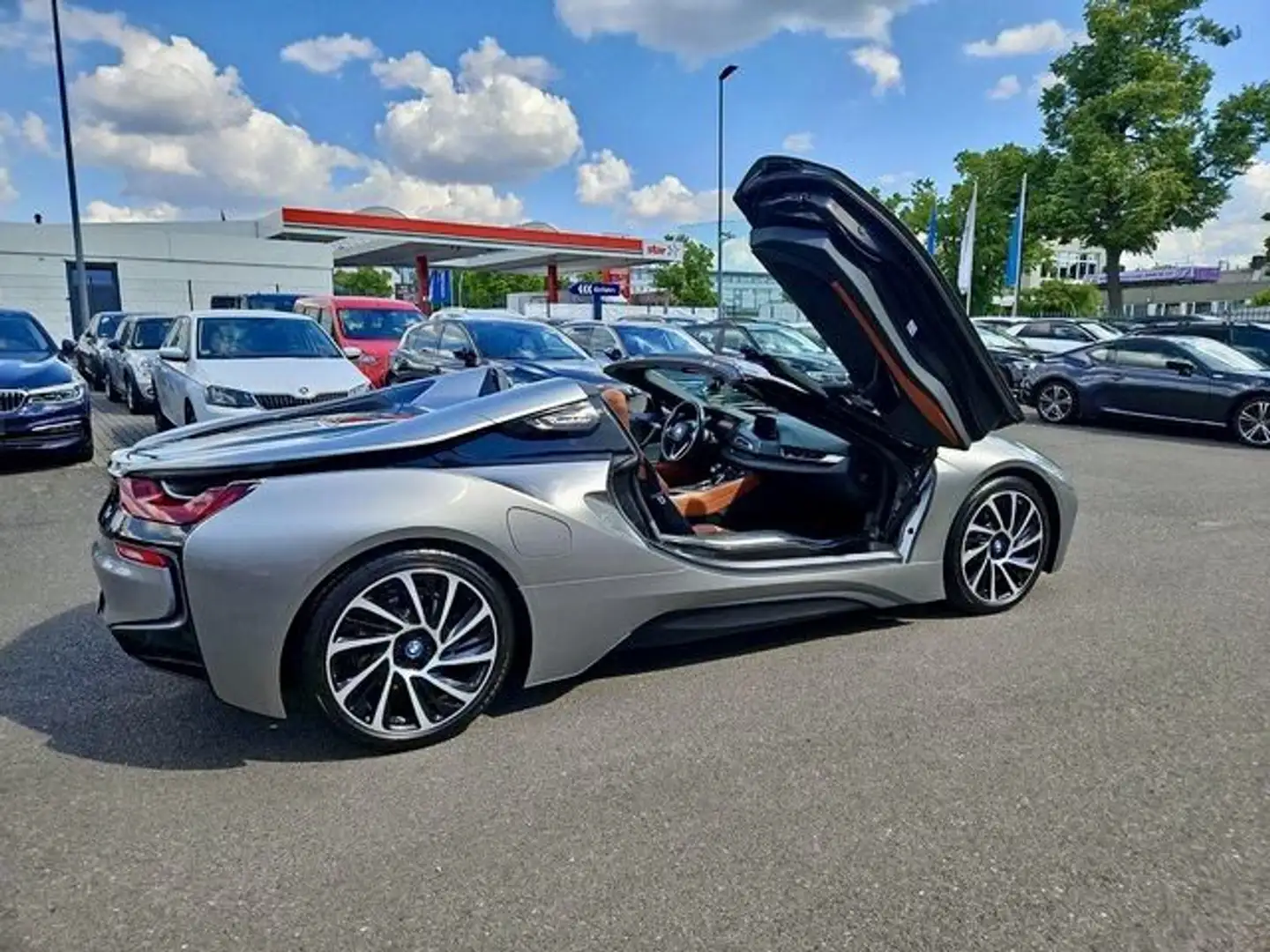 BMW i8 ROADSTER I15 374 ch A Gris - 2
