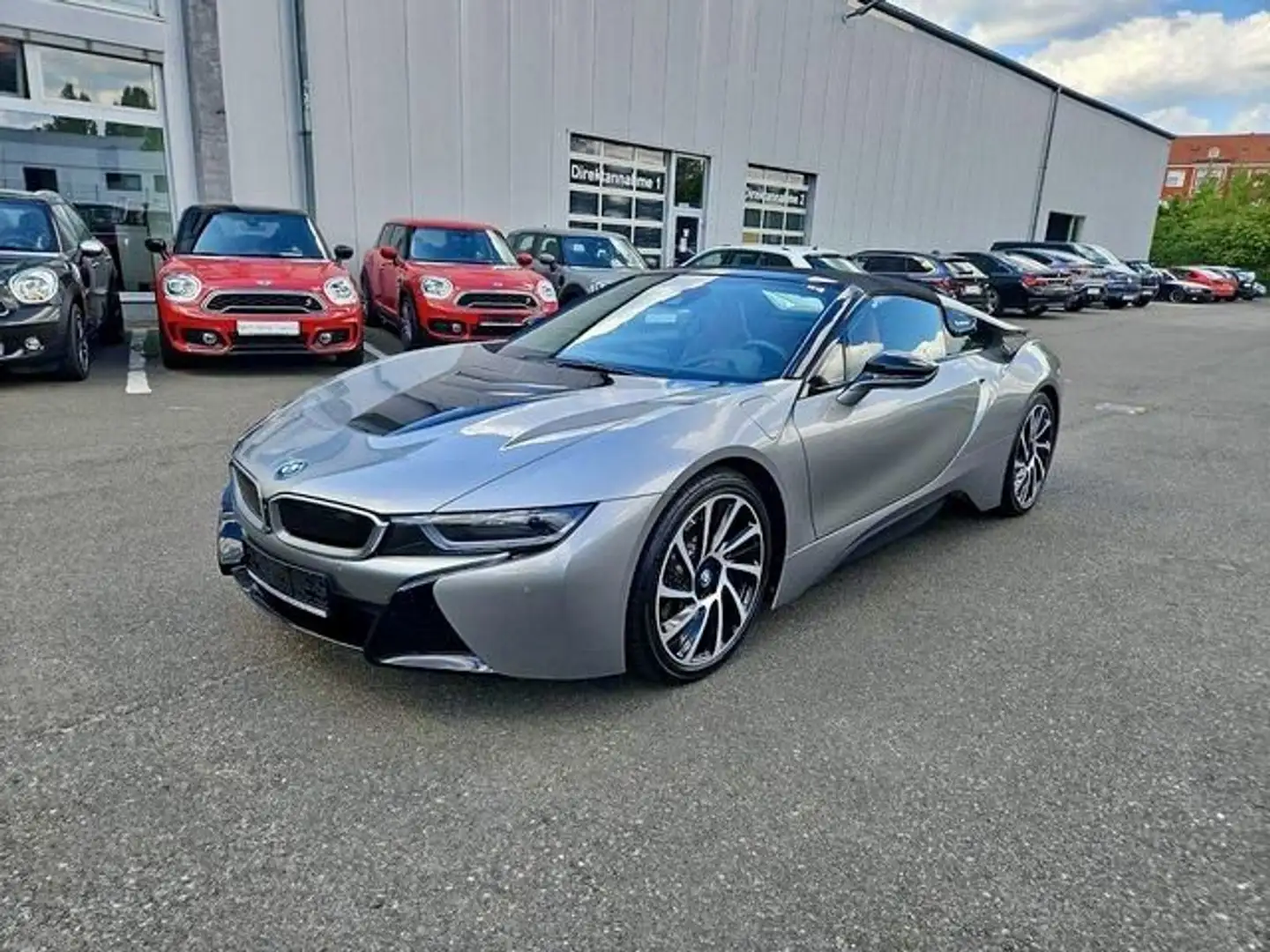 BMW i8 ROADSTER I15 374 ch A Gris - 1