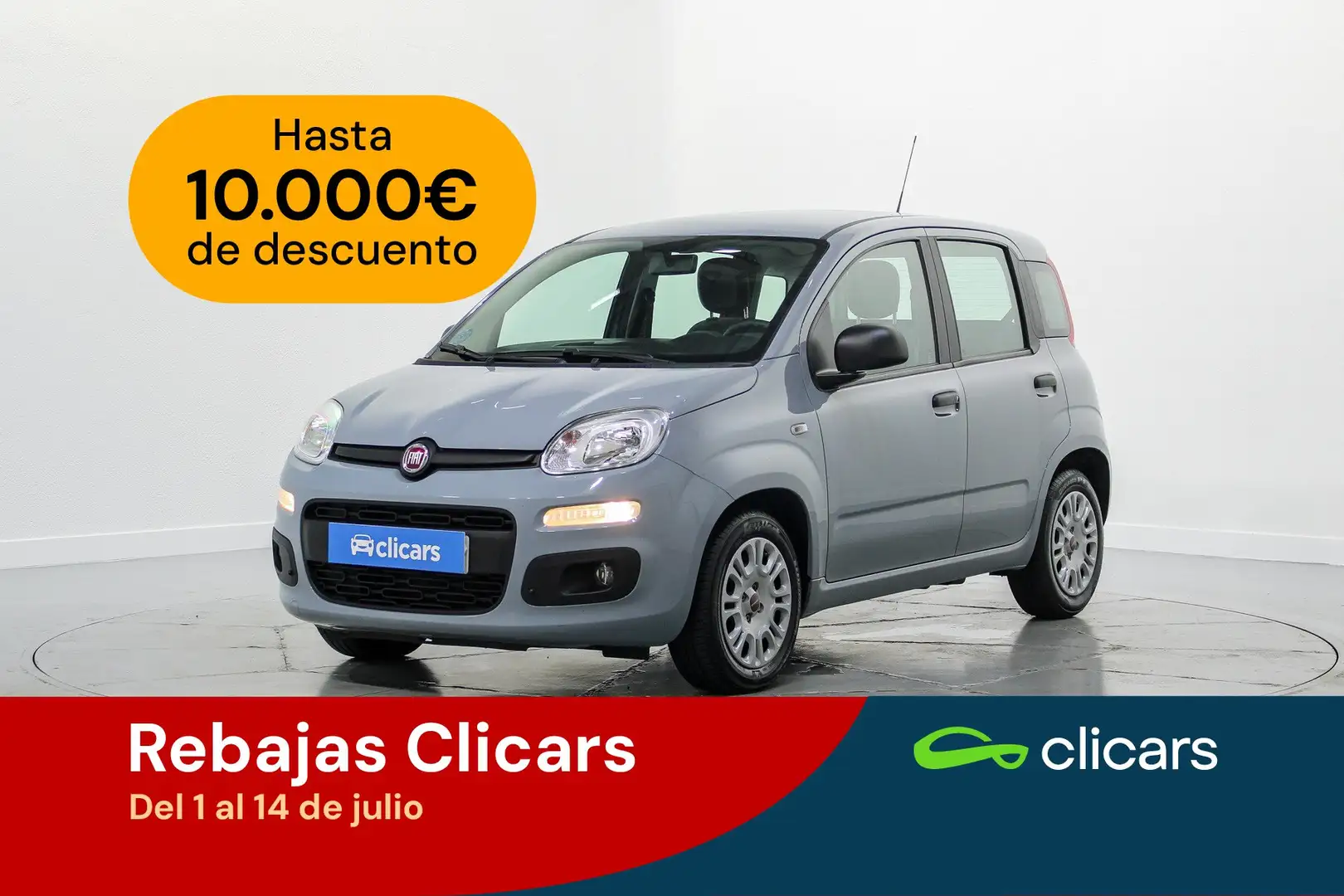 Fiat Panda 1.0 Gse Red Hybrid Gris - 1