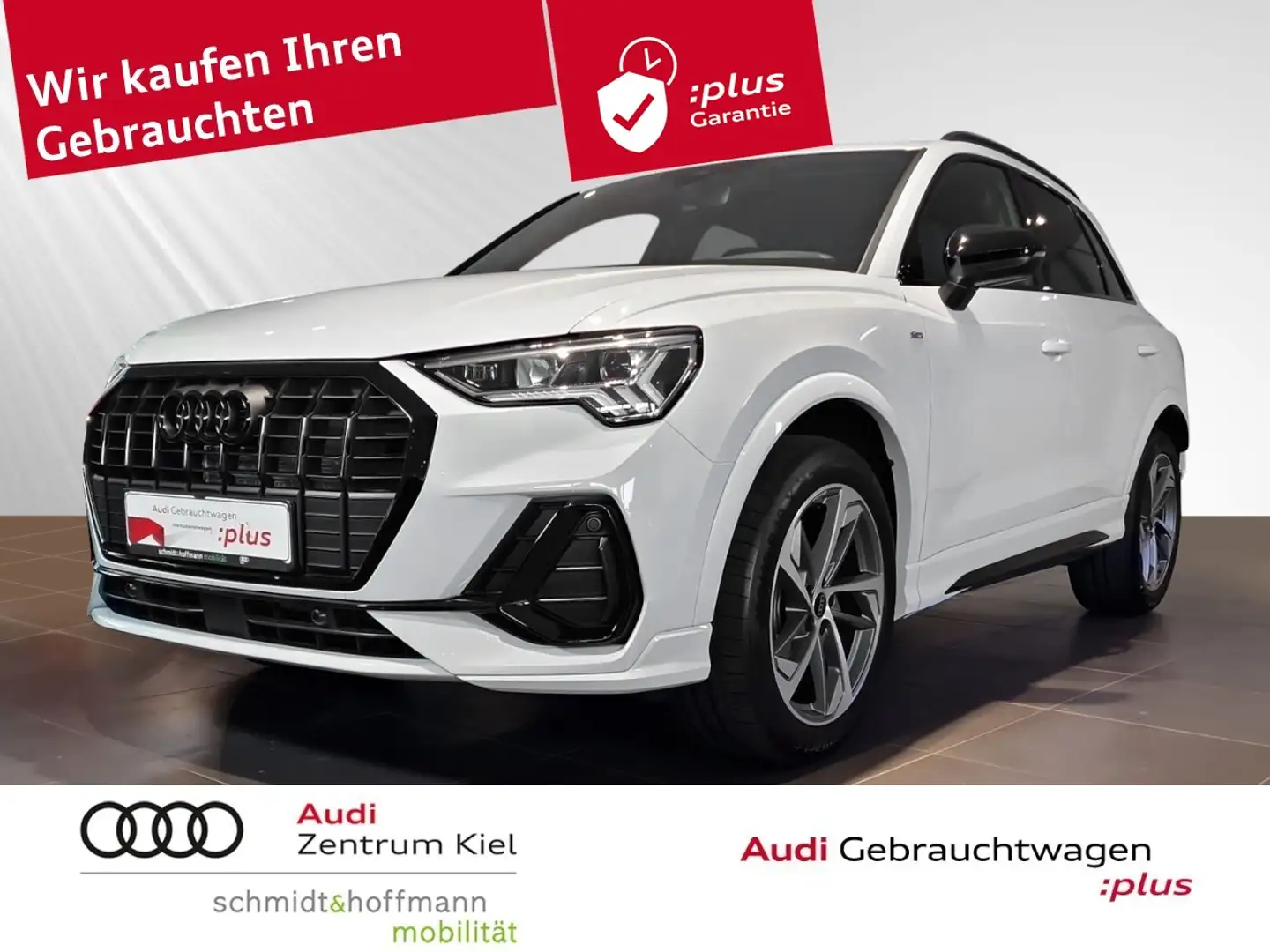Audi Q3 35 TFSI S-line S-tronic AHK Kamera Klima Navi Blanc - 1