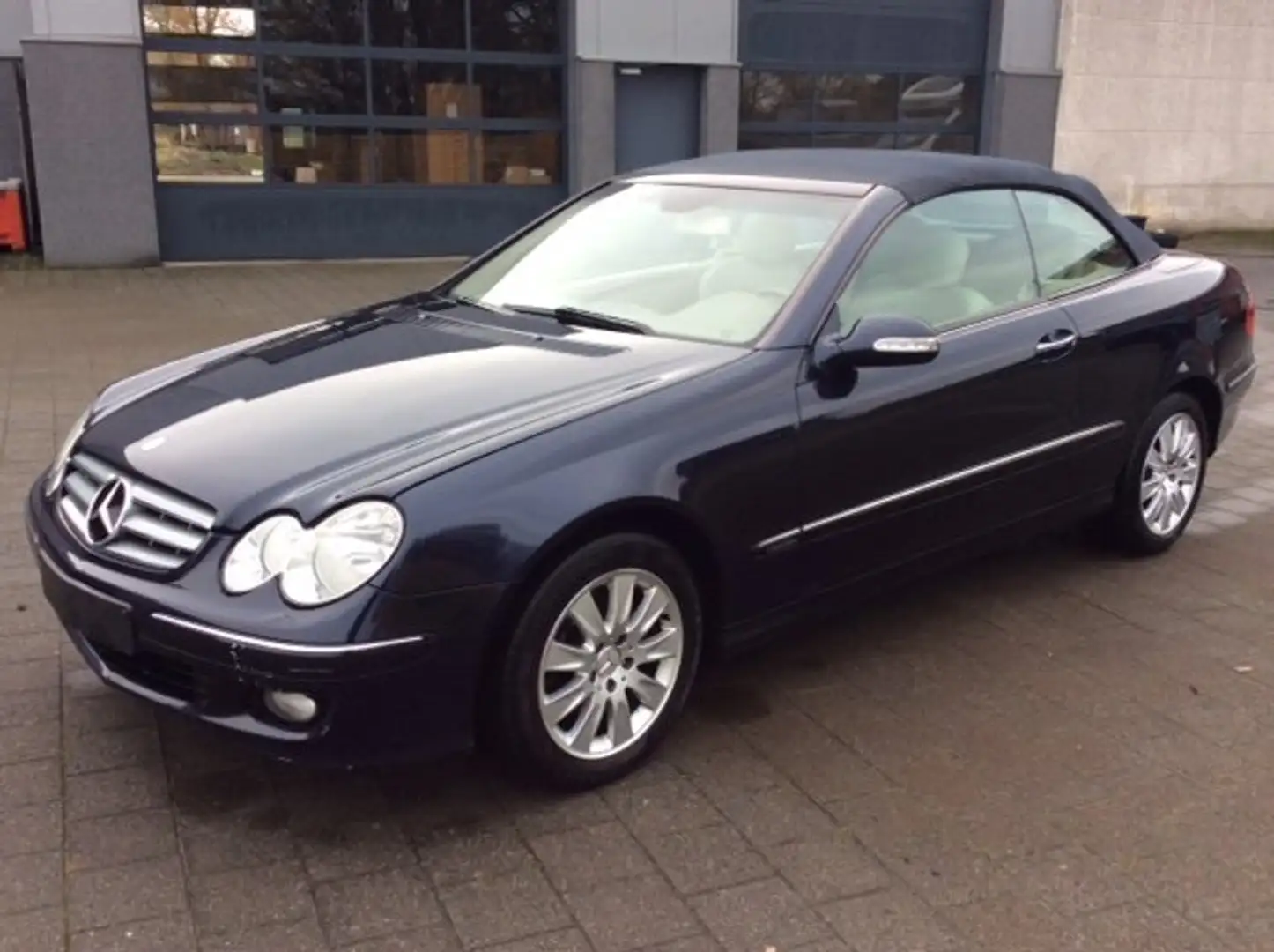 Mercedes-Benz CLK 200 kompressor cabrio*trekhaak*comand*probleem motor Bleu - 1