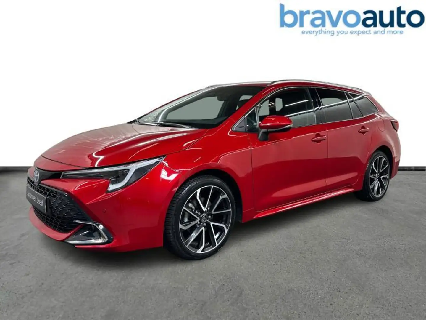 Toyota Corolla TS Premium HEV Rood - 1