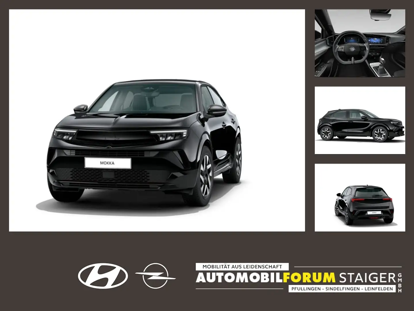 Opel Mokka GS 1.2 Turbo Schwarz - 1