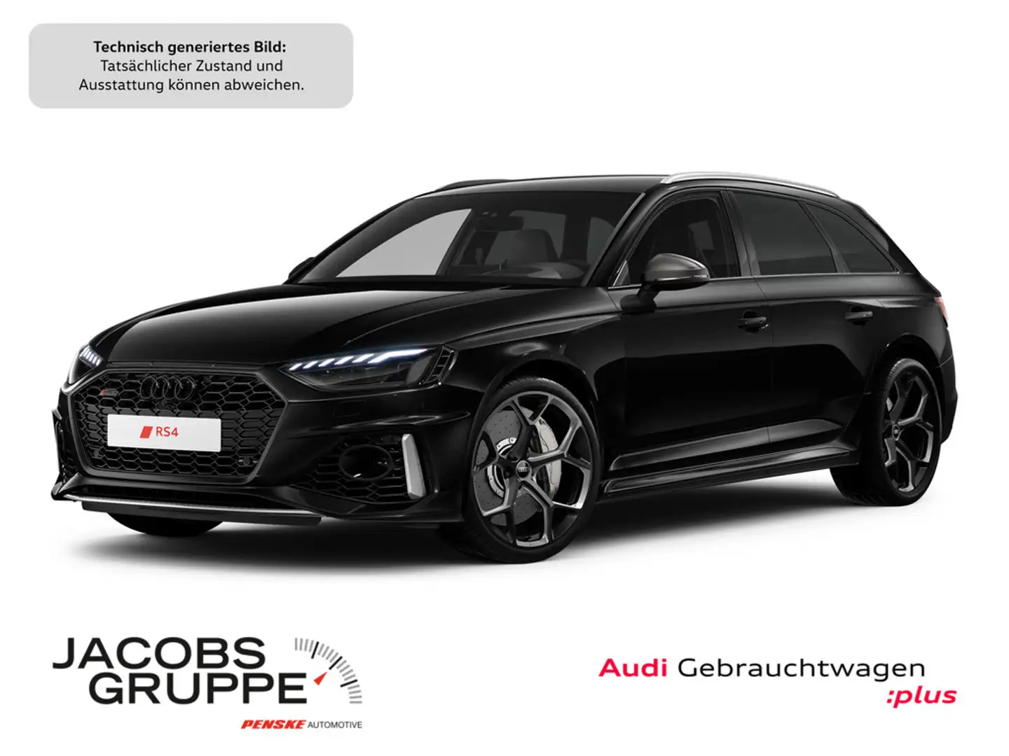 Audi RS4 edition 25 years 1of250*Keramik*300km/h*Schalensitze*UPE143 Schwarz - 1