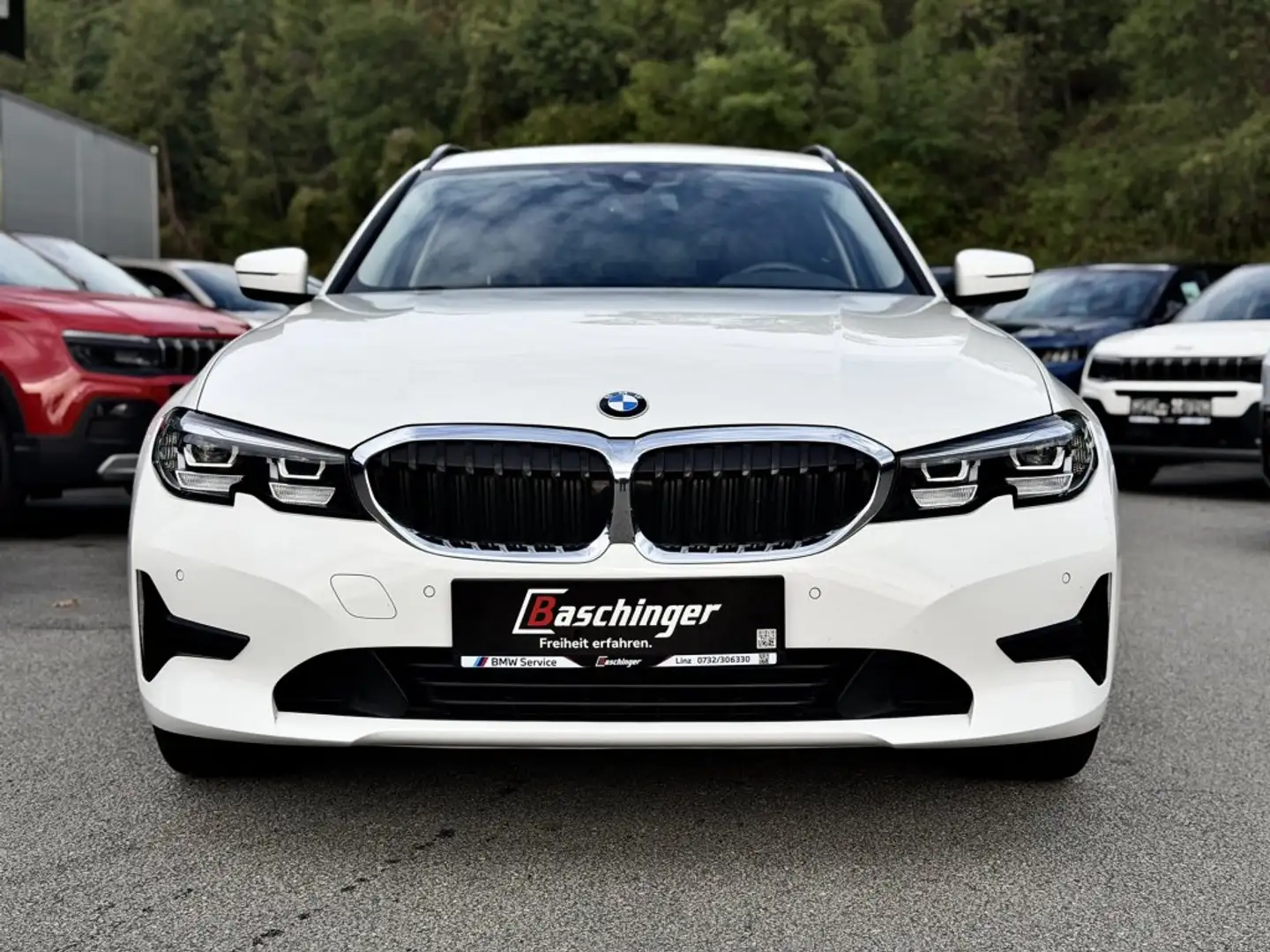 BMW 318 d Touring Advantage Weiß - 2