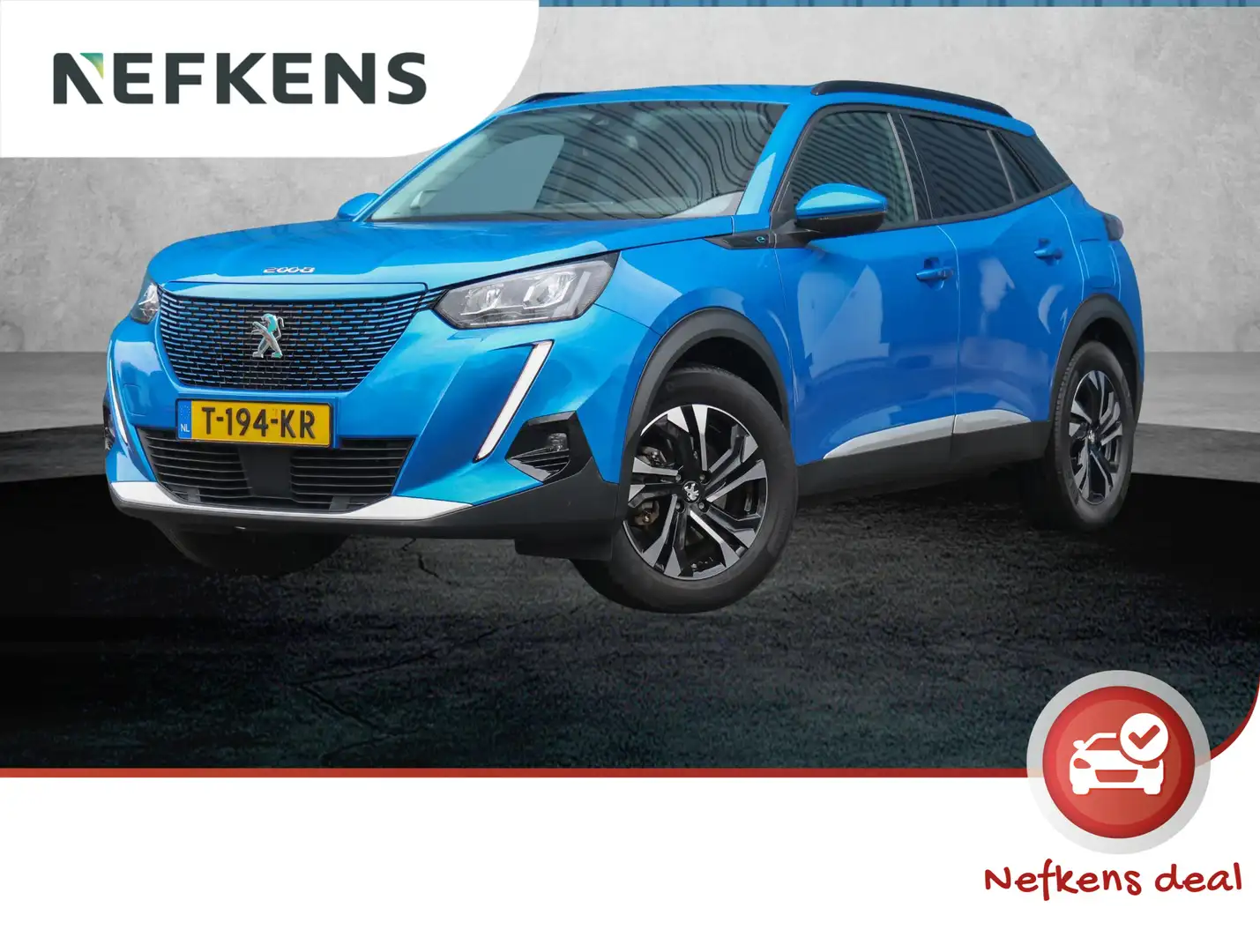 Peugeot e-2008 EV 50kWh Allure Pack | Navigatie | Camera | 3 Fase Blauw - 1