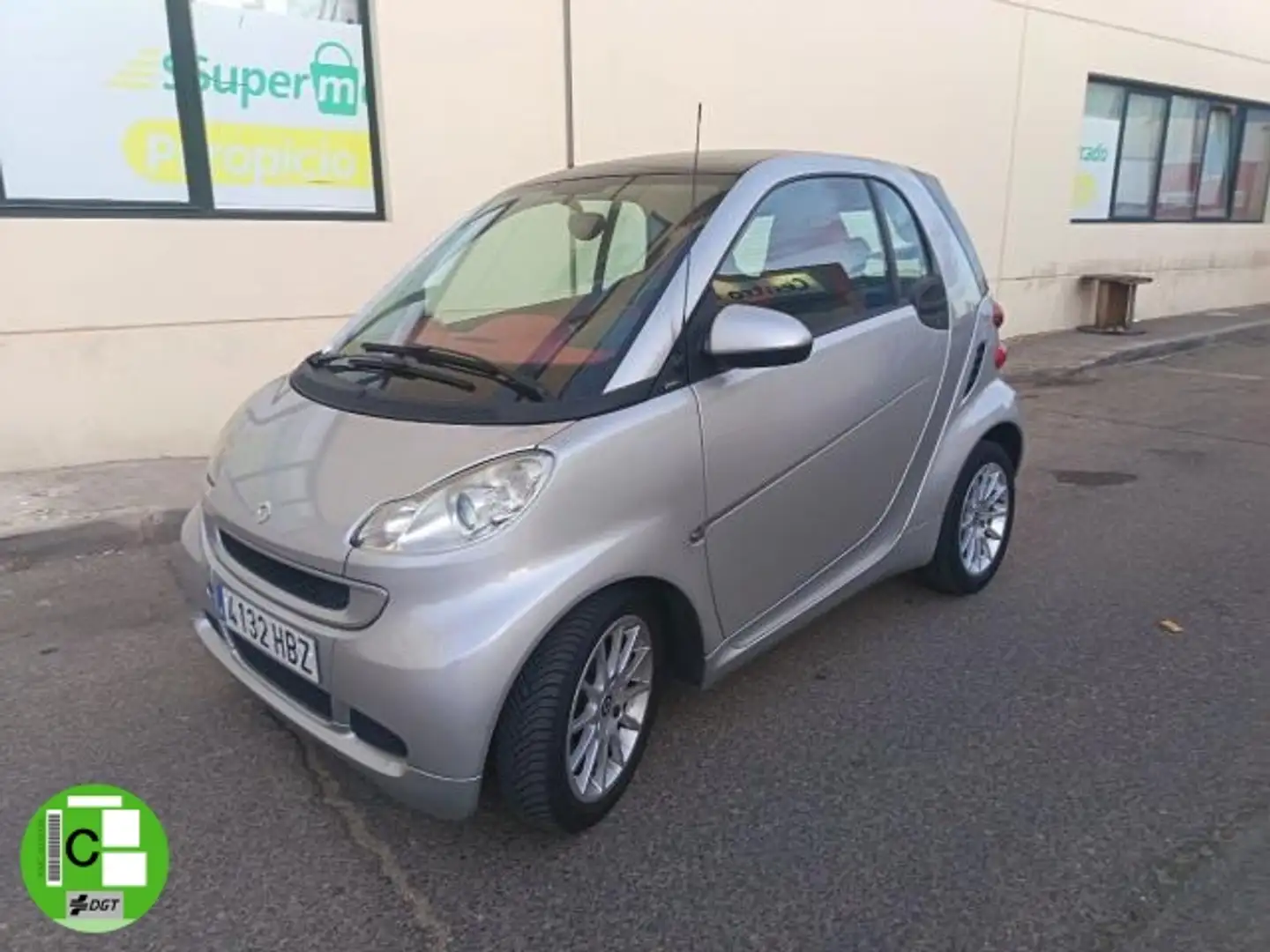 smart forTwo Coupé 52 mhd Pure Aut. Plateado - 1