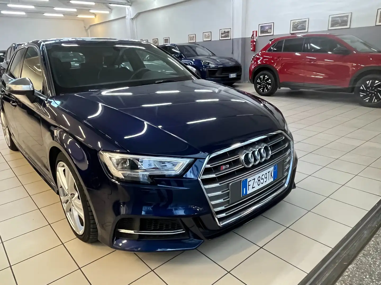 Audi S3 Sportback Sport Attitude quattro 300cv s-tronic Bleu - 2