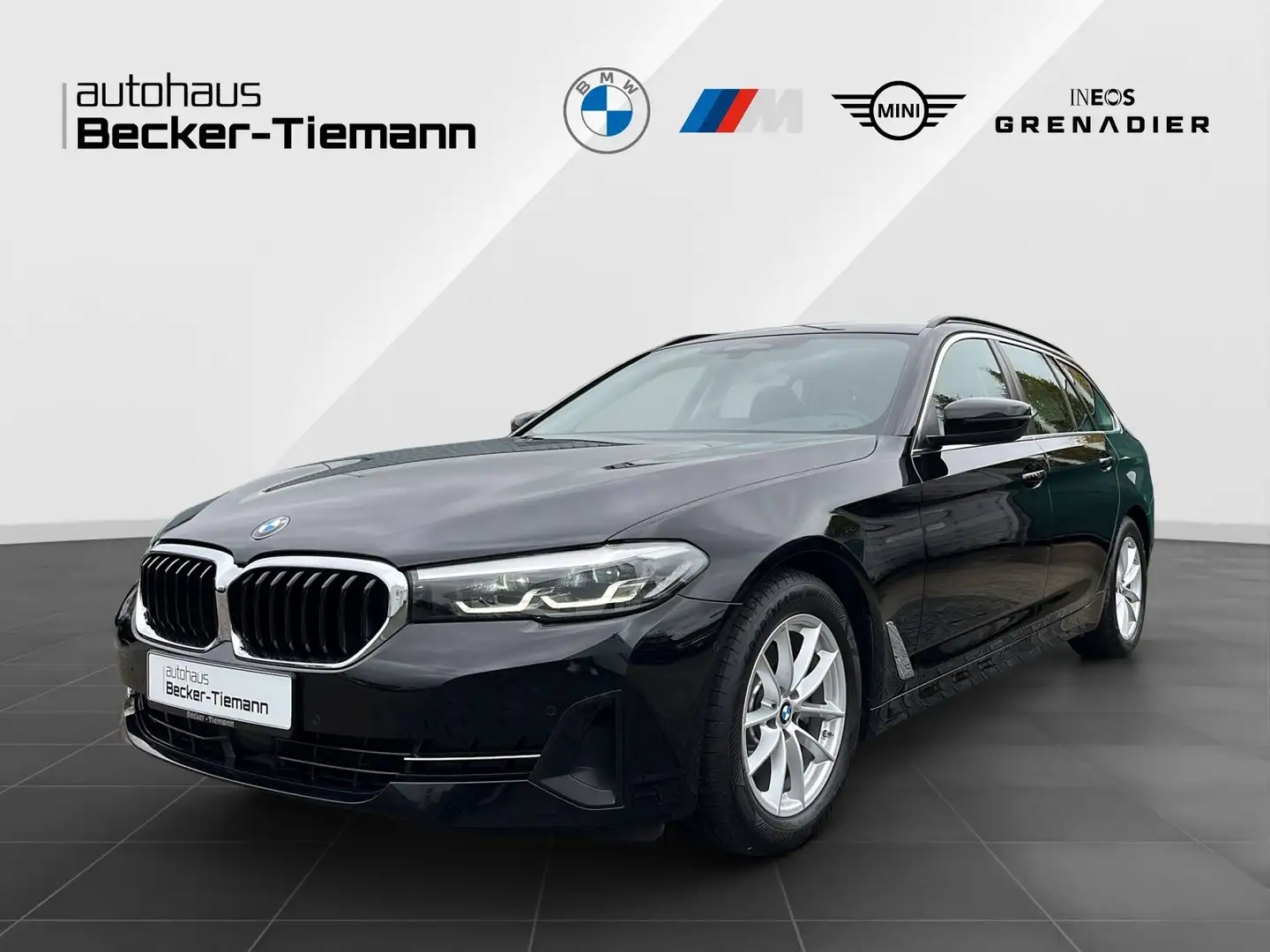 BMW 520 d Touring 4-Zonen-Klima ACC Parking Assistant Negro - 1