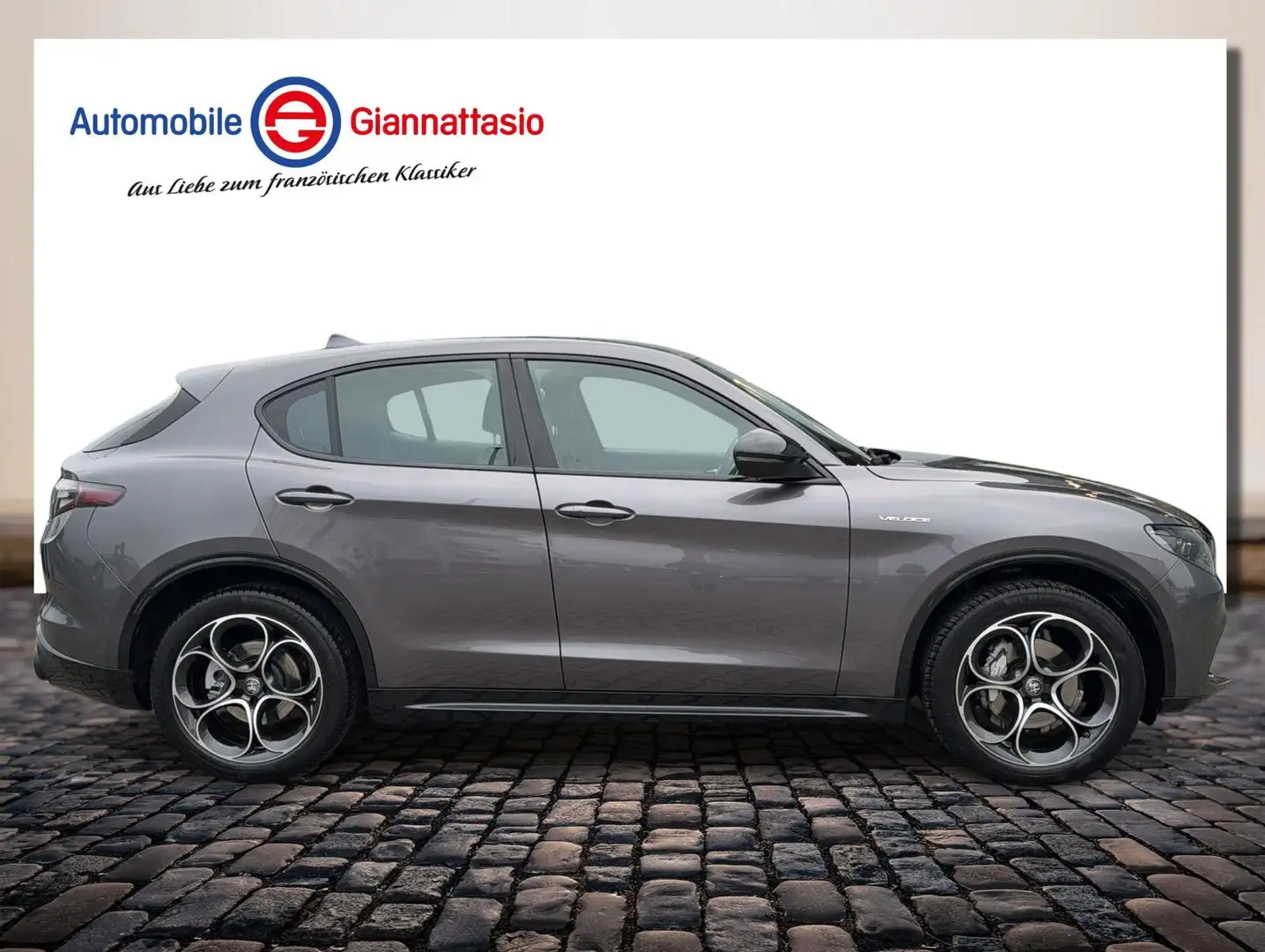 Alfa Romeo Stelvio Veloce Q4 1.Hand*Matrix*20"Top Grijs - 1