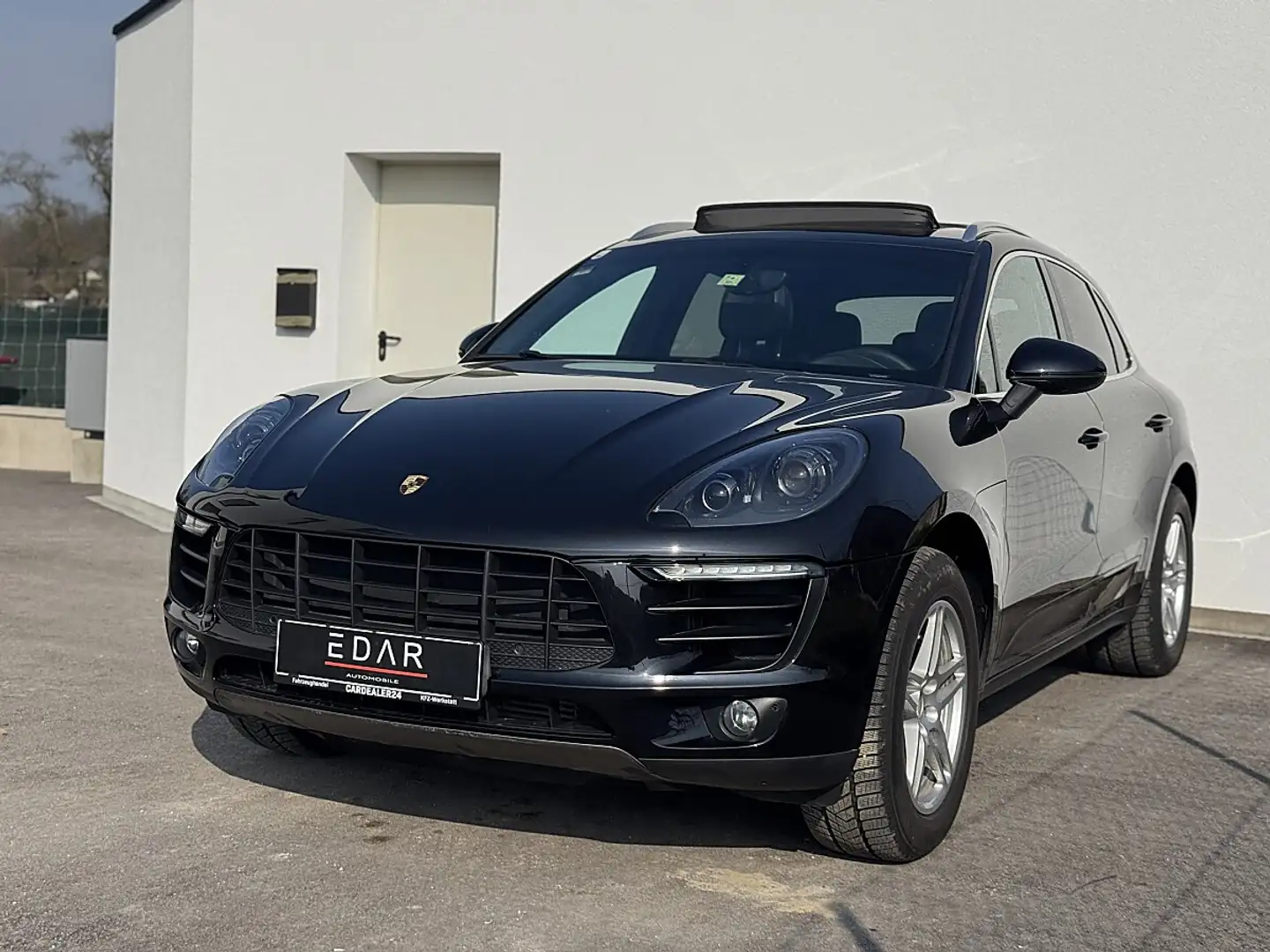 Porsche Macan S 3,0 Diesel*Pano/Schiebedach*Leder*Rückfahrkam... Schwarz - 2