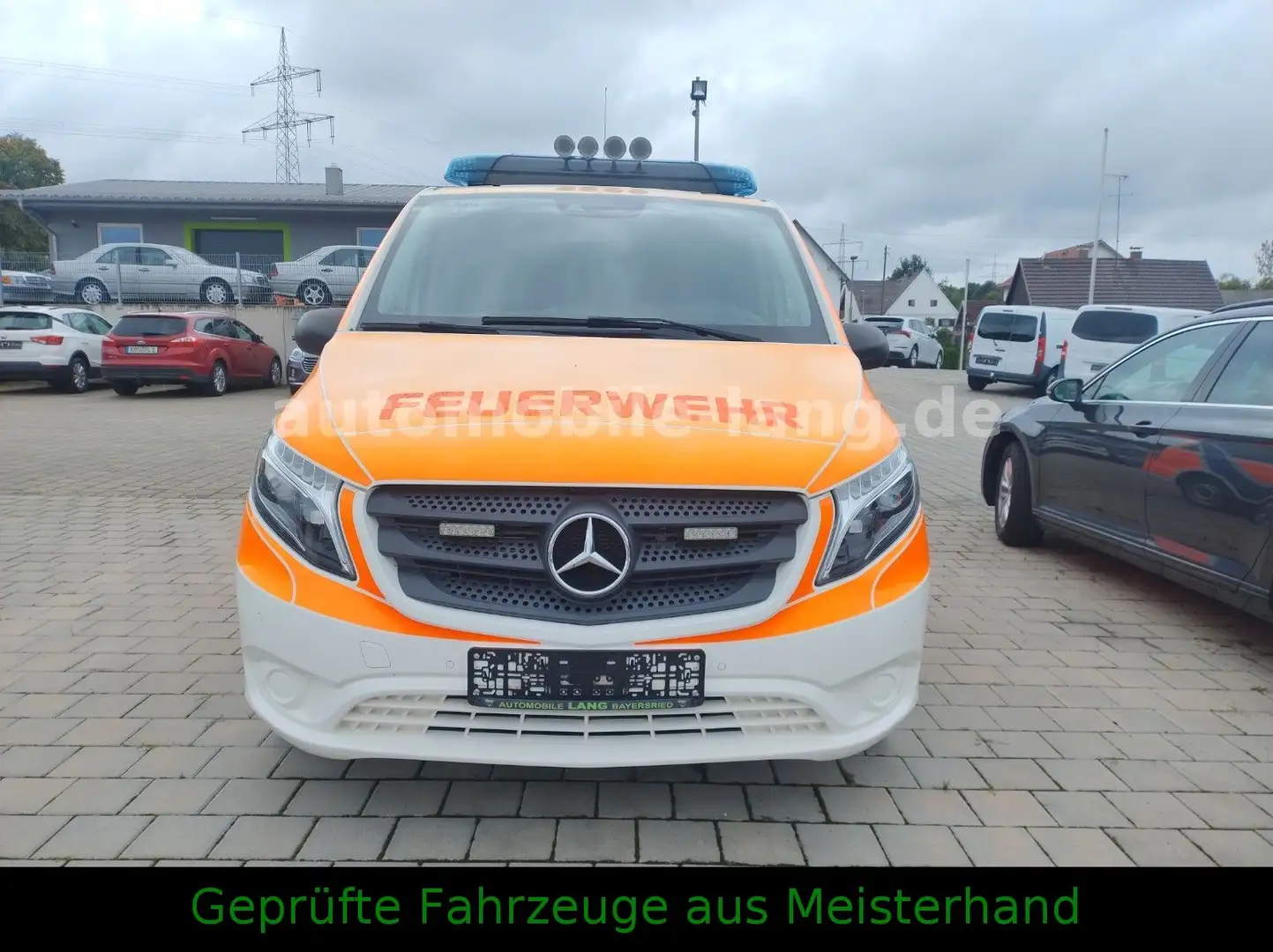 Mercedes-Benz Vito Tourer  119 CDI 4MATIC Feuerwehr MTW KDOW Bianco - 2
