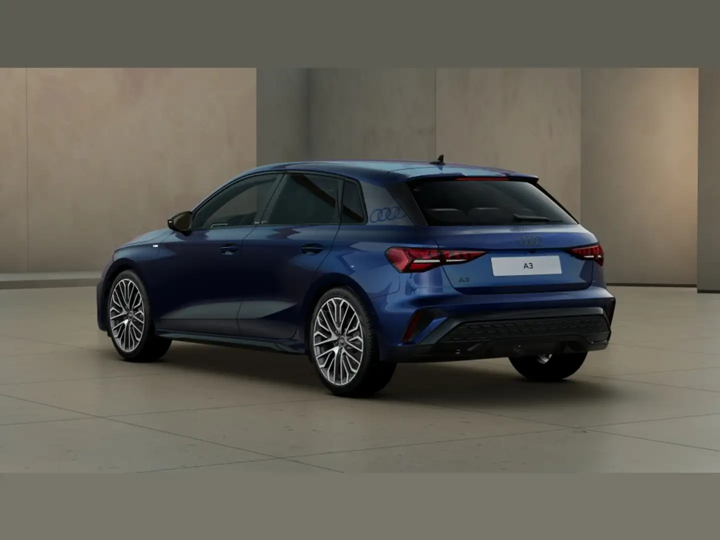 Audi A3 Sportback 35 TFSI UPE 55.050 S line Assist Blauw - 2