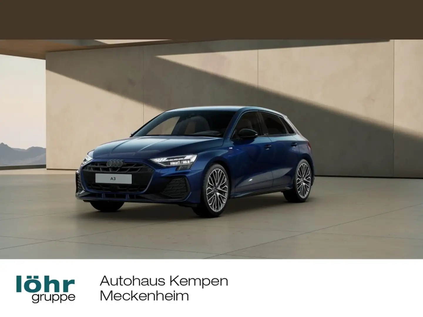 Audi A3 Sportback 35 TFSI UPE 55.050 S line Assist Blauw - 1