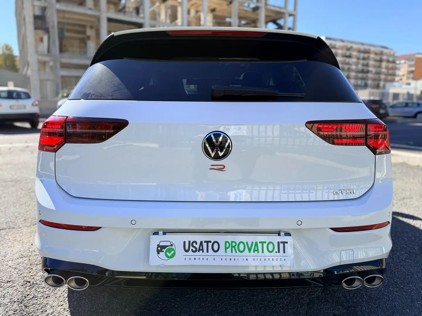 Volkswagen Golf 1.5 eTSI 130cv DSG R-Line TETTO APRIBILE Strafull! Blanc - 2