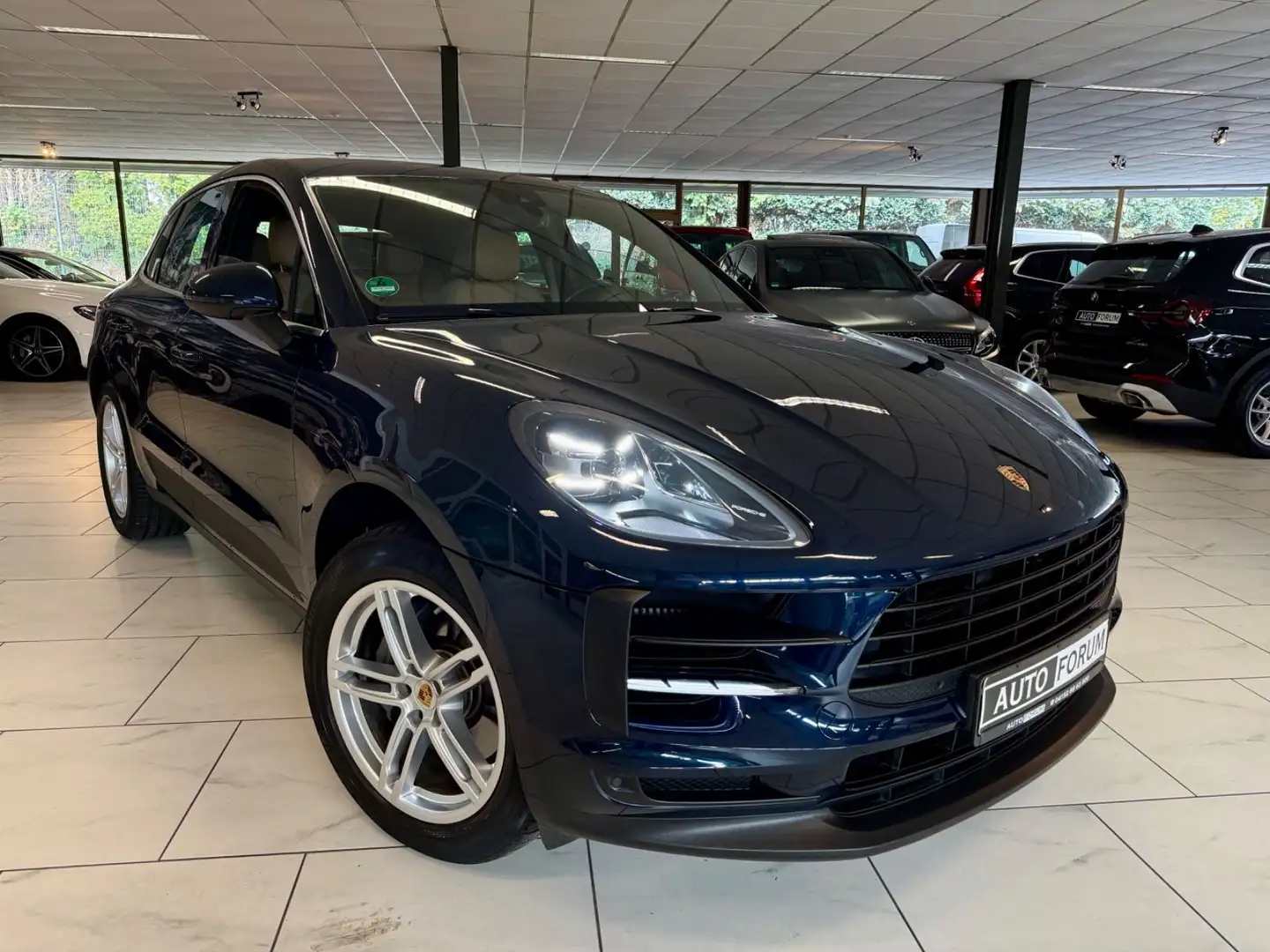 Porsche Macan S SPORTAGA LEDER PANO SHZ KAMERA PDC LED Blau - 2