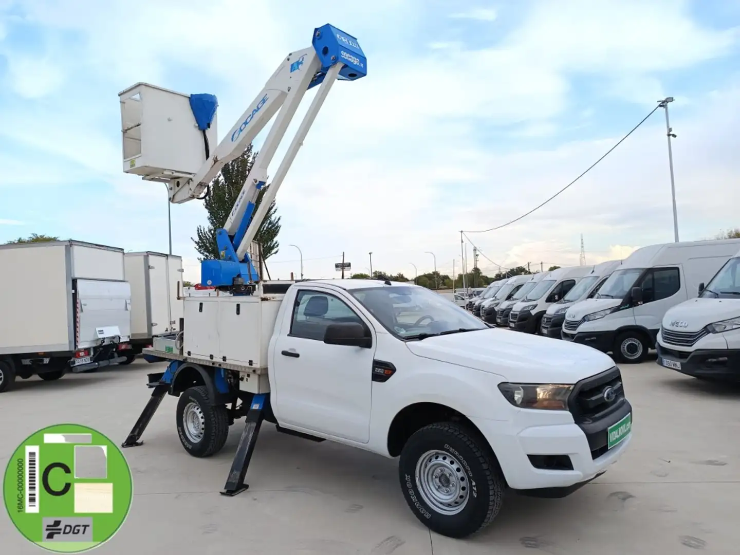 Ford Ranger 2.2TDCI S&S Cb.Sencilla XL 4x4 160 Blanc - 1