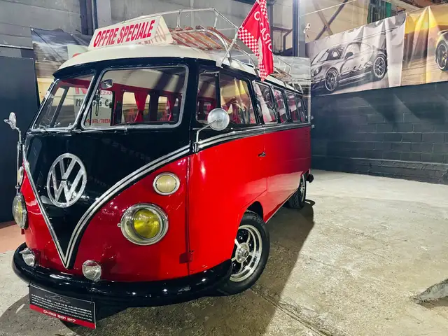 Volkswagen T1 T1 SPLIT minibus 9 Places 1.500cc restauré à neuf