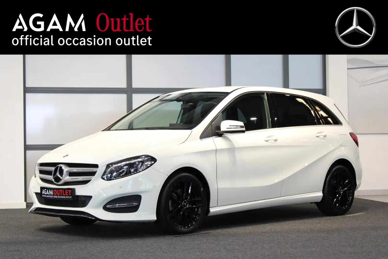 Mercedes-Benz B 180 Ambition NL auto | 1e eigenaar | Dealer onderhoude Wit - 1