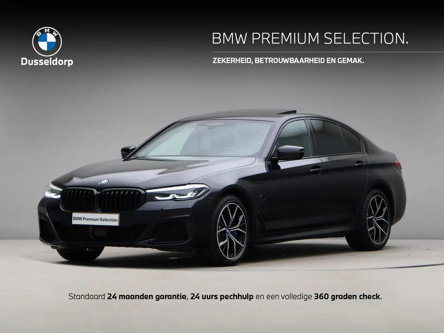 BMW 530 5 Serie 530e Business Edition Plus Zwart - 1