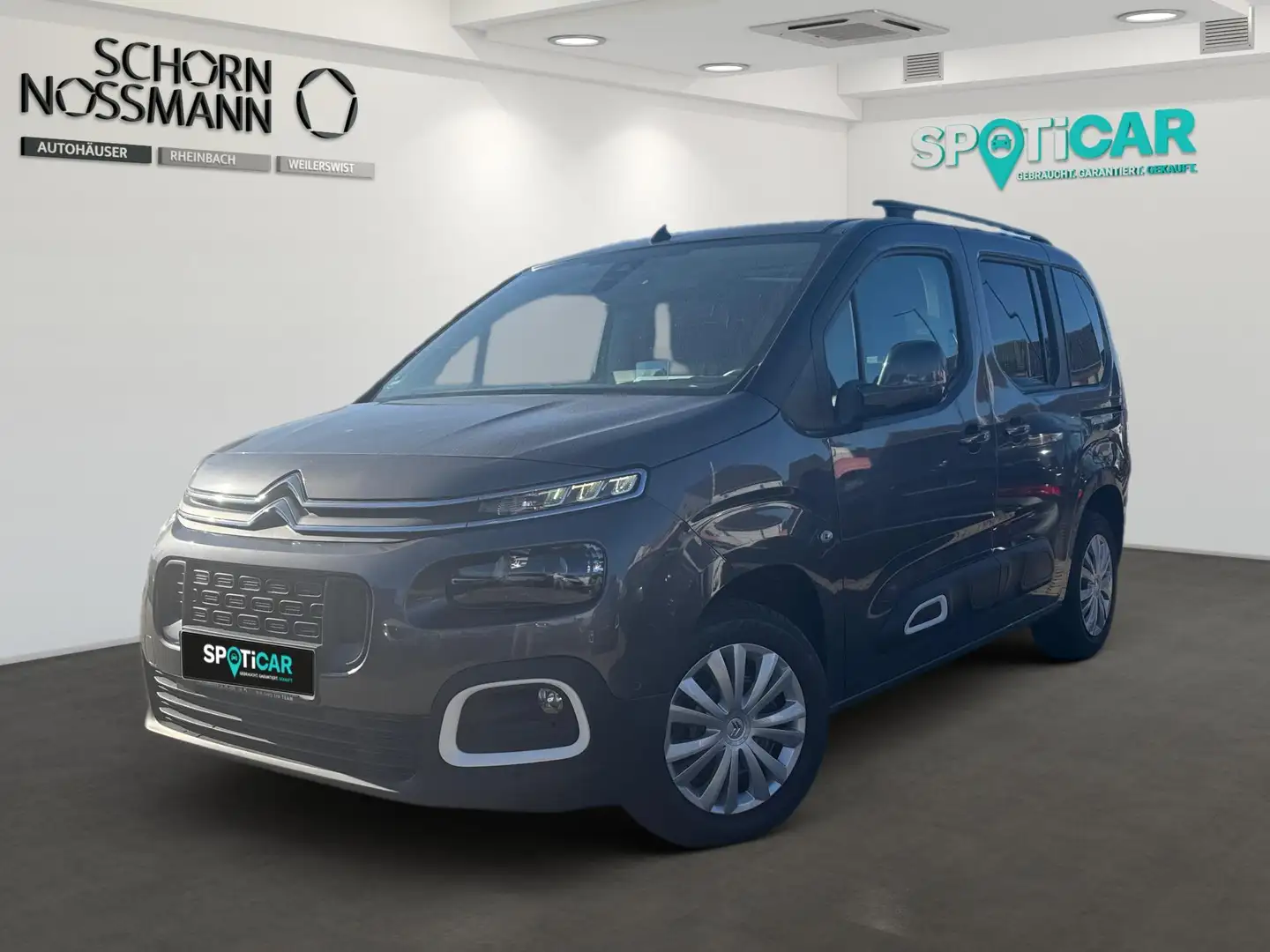 Citroen Berlingo BERLINGO SHINE M BLUEHDI 130 KEYLESS GO,HEAD UP,PD Gris - 1