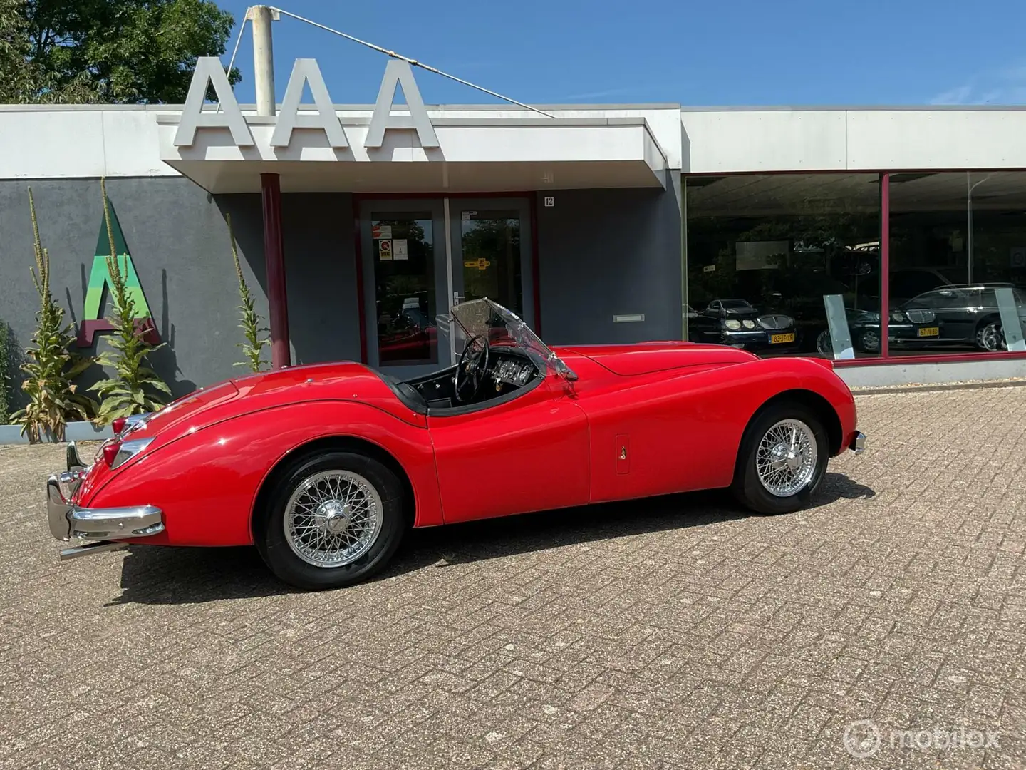 Jaguar XK 140 OTS Top Conditie Rood - 1