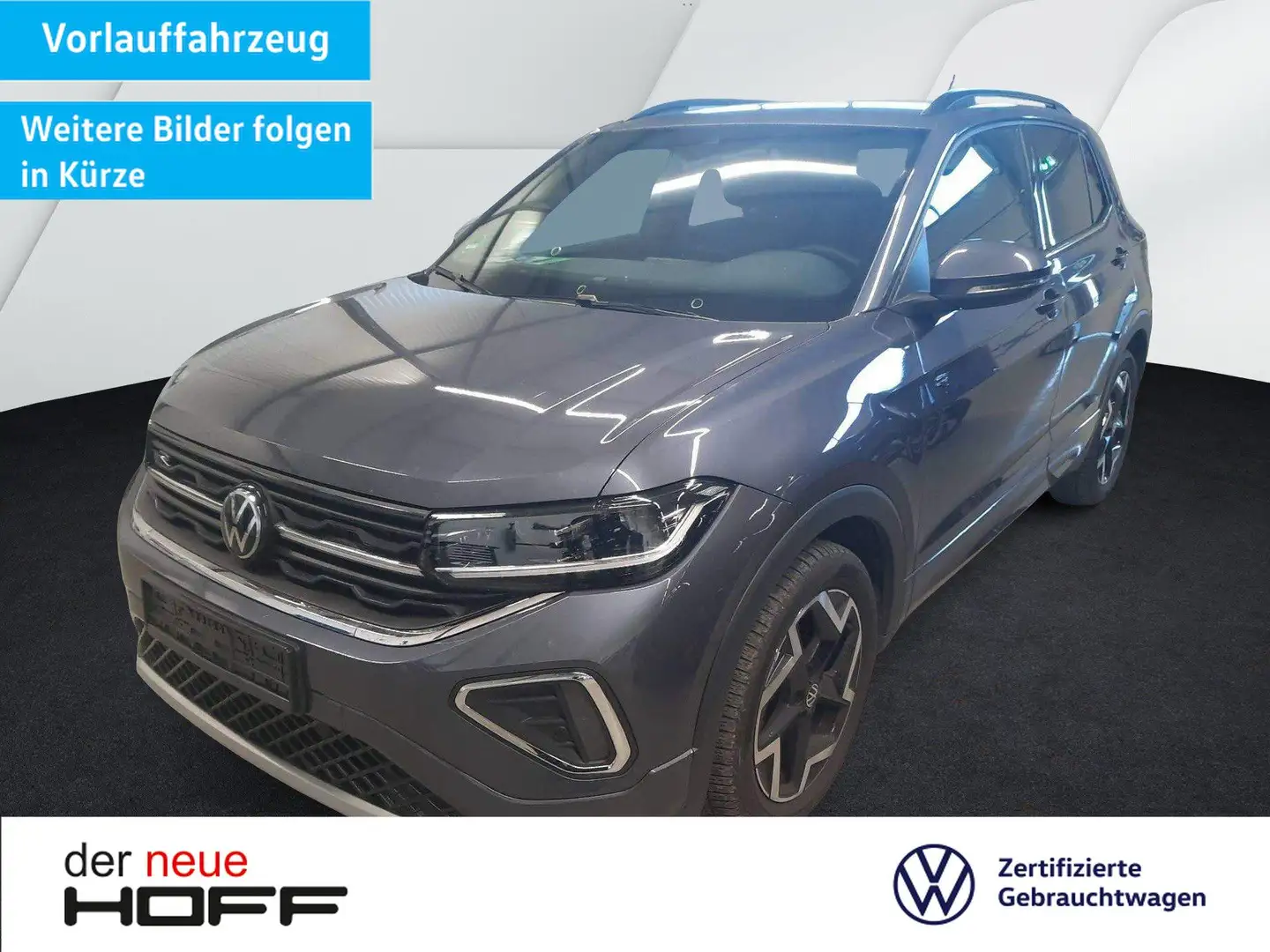 Volkswagen T-Cross 1.5 TSI DSG R-Line AHK KAMERA GANZJAHRESR. NAVI LE Grau - 1