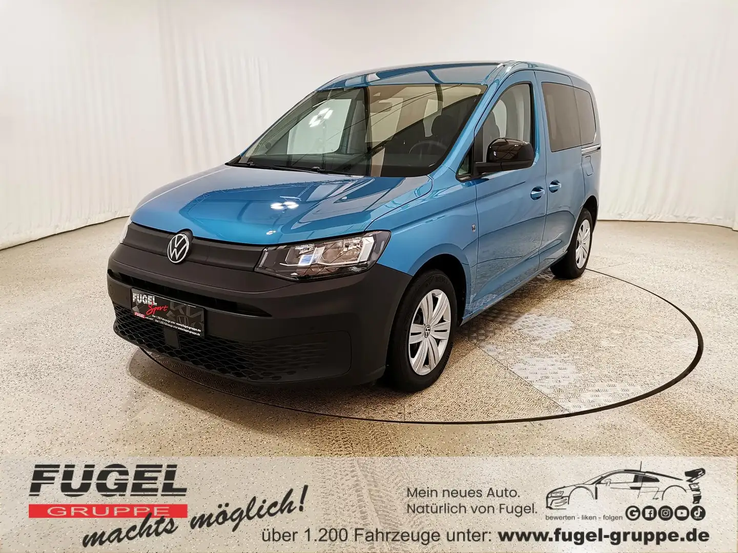 Volkswagen Caddy Kombi 2.0 TDI Winter|Navi|AHK|SHZ Bleu - 1