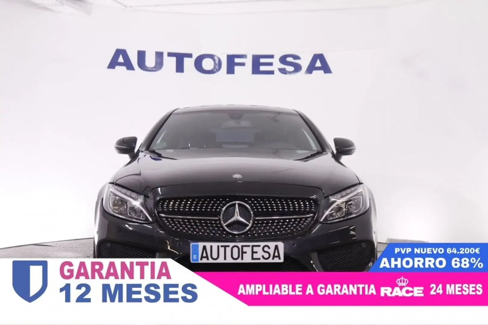 Mercedes-Benz C 32 AMG C220D LINE COUPE AUTO 170CV 2P # NAVY, PARKTRONIC Schwarz - 2