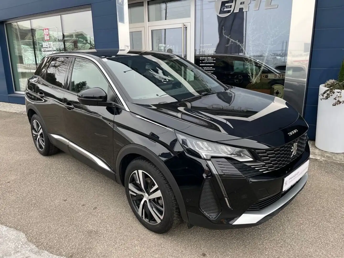 Peugeot 3008 Allure BHDI130 EAT8 elektr.Heckklappe Keyless Schwarz - 1
