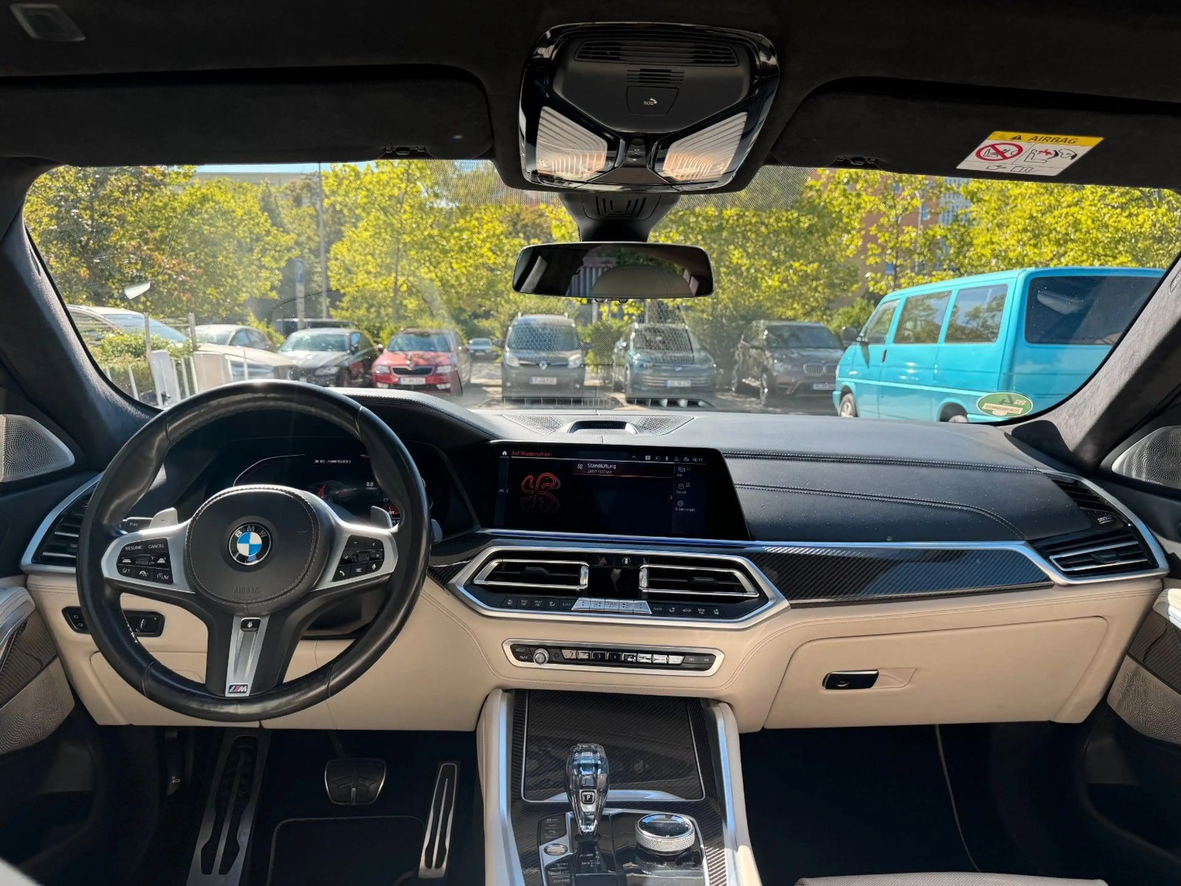 BMW X6 M50 i Bowers & Wilkins Skylounge Pano HUD — photo 12