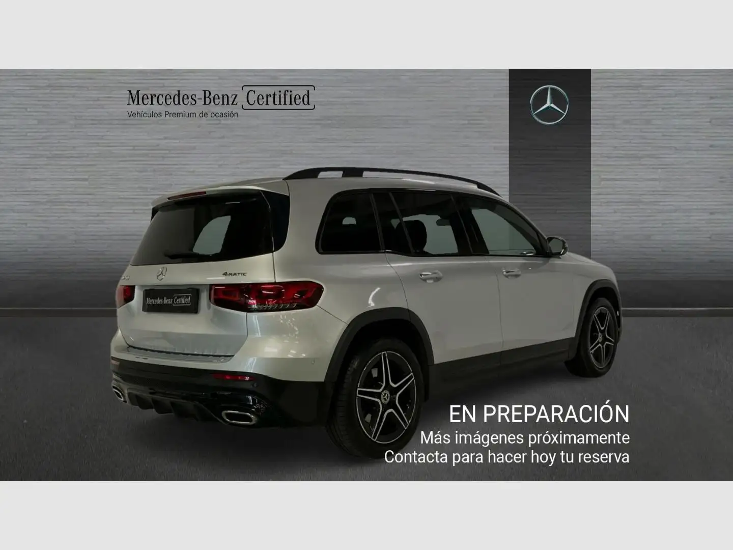 Mercedes-Benz 260 Clase GLB GLB 250 4Matic AMG Line (EURO 6d) Plateado - 2