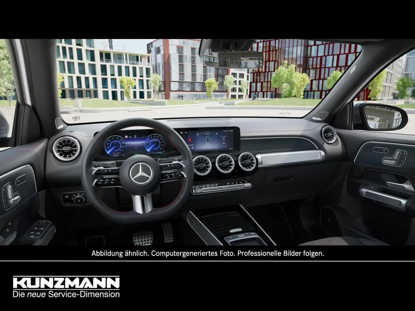 Mercedes-Benz EQB 350 4M AMG Night Distronic Panorama AHK 360° Weiß - 2