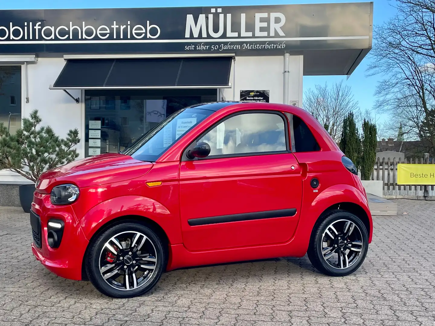 Microcar Due 6 DCi AUTOM.+15"Alu +Kamera+"NAVI"Carplay+LED uvm Rot - 2