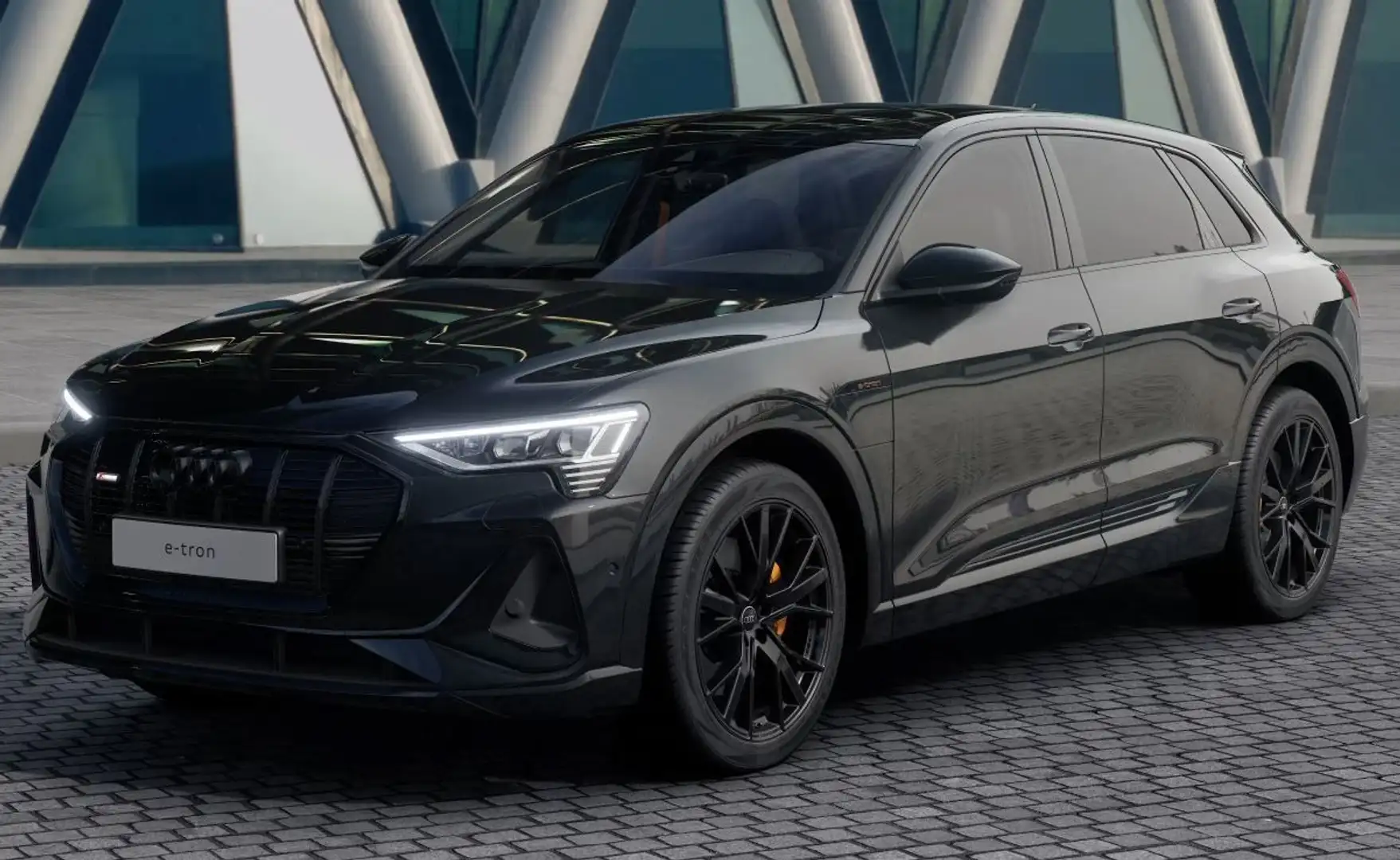 Audi e-tron 55 qu S LINE BLACK  KAMERA LED B&O NAVI+ Schwarz - 2