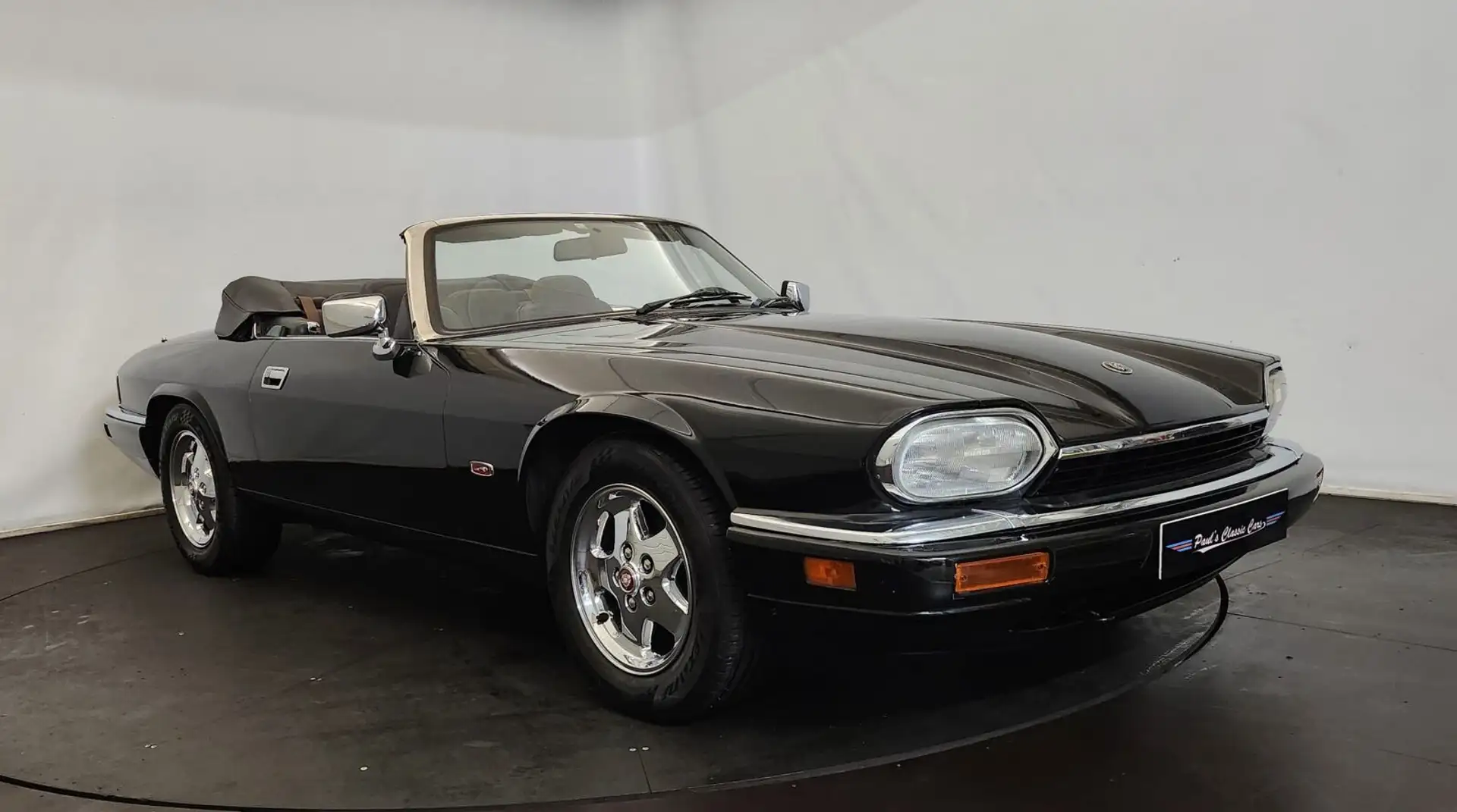 Jaguar XJS cabriolet Schwarz - 1