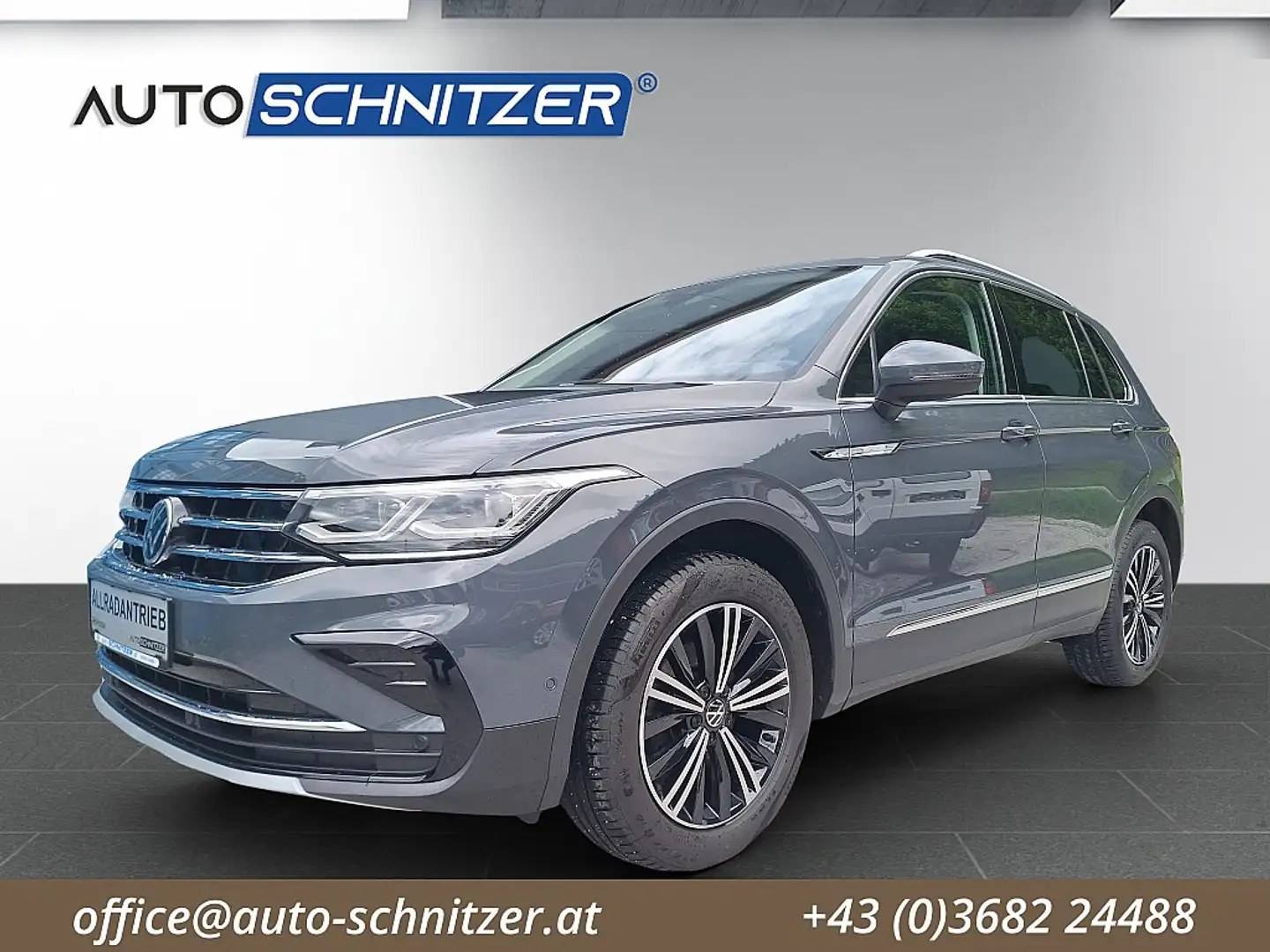 Volkswagen Tiguan 2,0 TDI 4Motion Elegance DSG Grau - 1