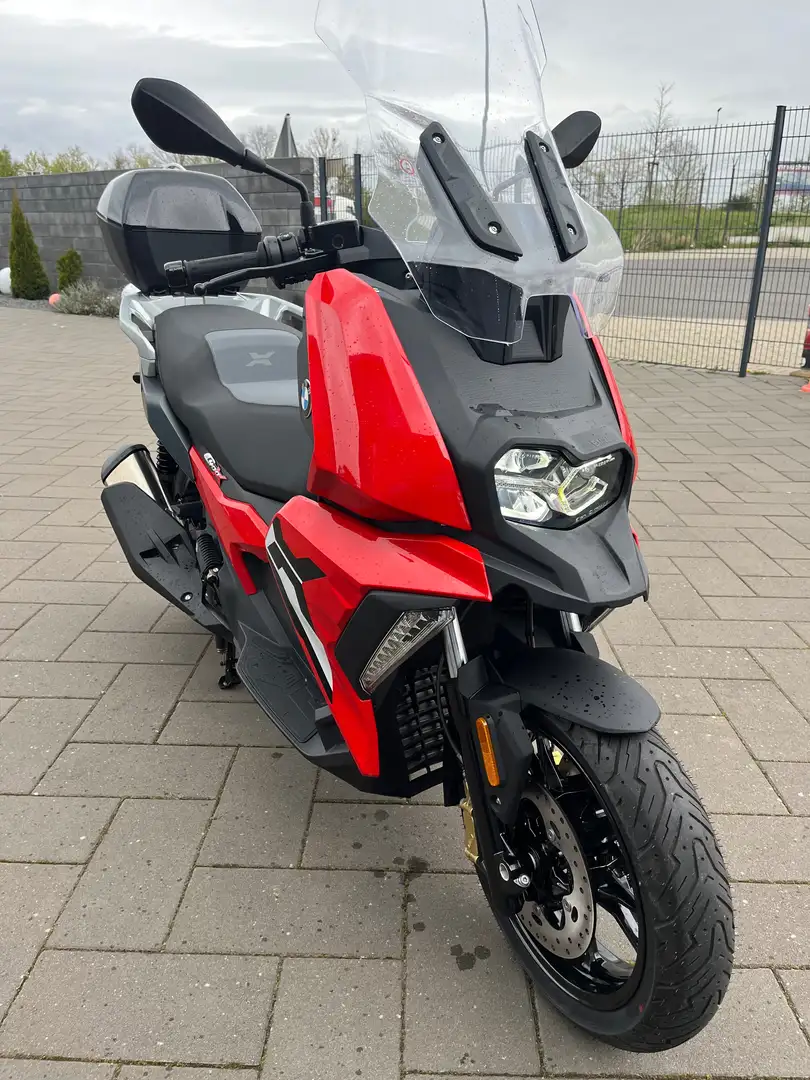 BMW C 400 X **NUR 1700KM**GRIFF & SITZHEIZUNG**BMW TOPCASE** Rojo - 2