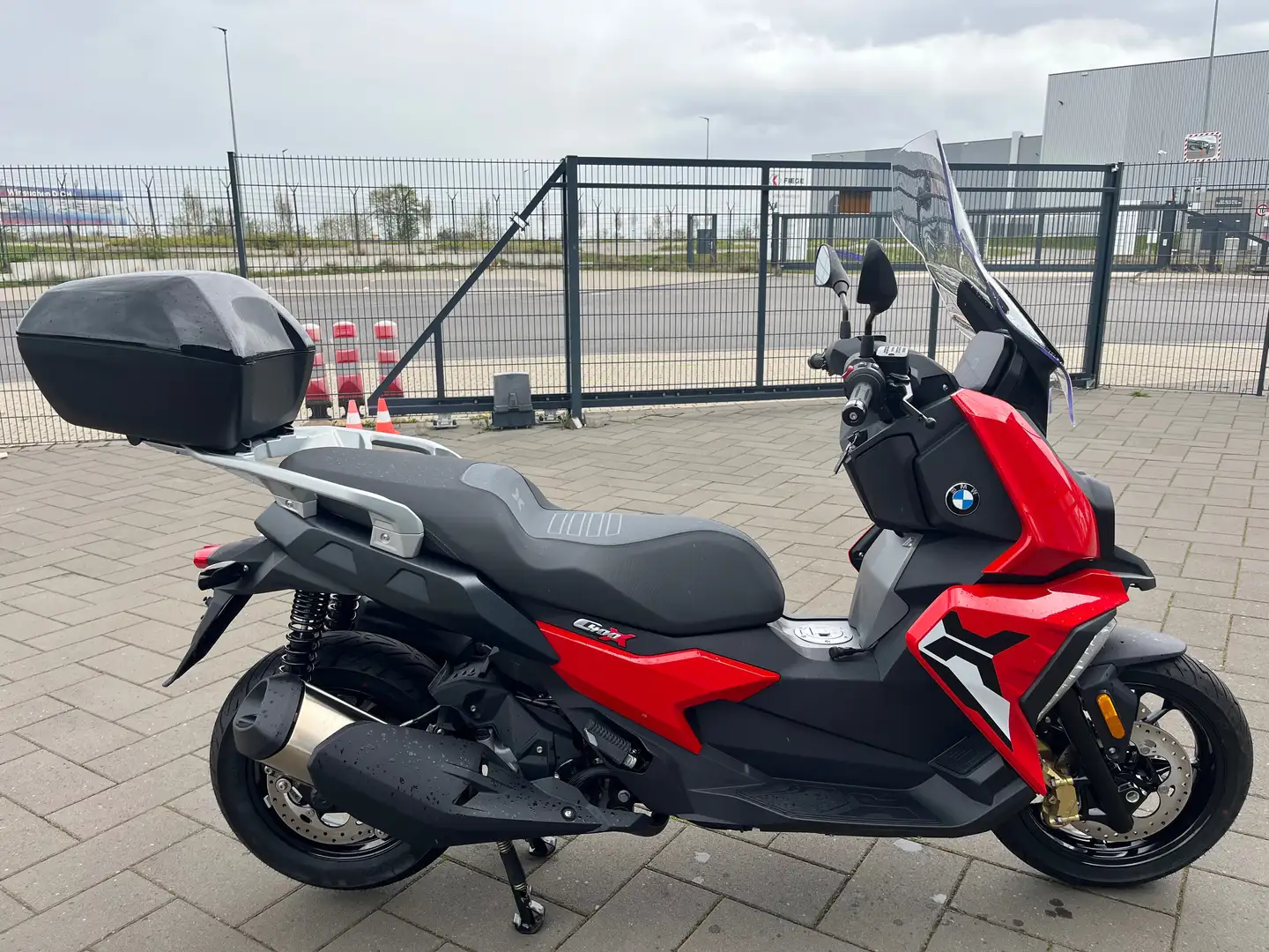 BMW C 400 X **NUR 1700KM**GRIFF & SITZHEIZUNG**BMW TOPCASE** Rojo - 1
