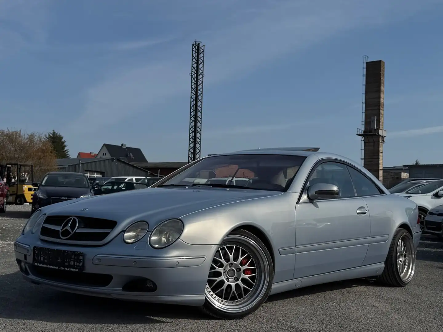 Mercedes-Benz CL 500 Coupe/NAVI/EURO 4 Niebieski - 1