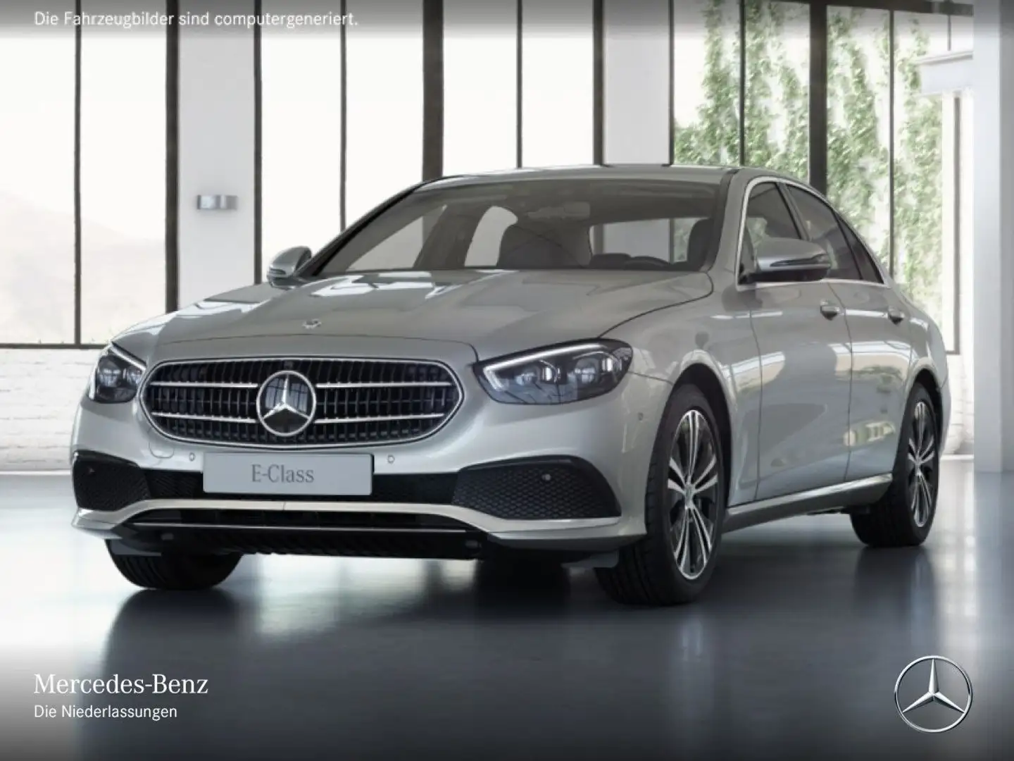 Mercedes-Benz E 400 d 4M AVANTG+360+MULTIBEAM+FAHRASS+9G Zilver - 2