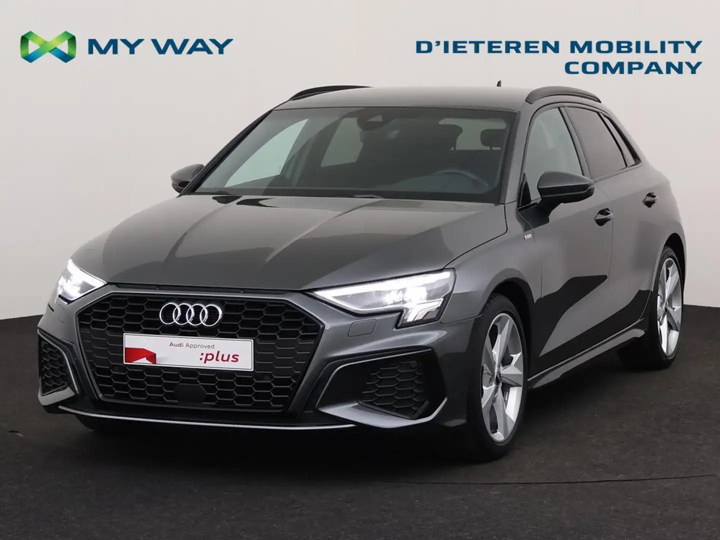 Audi A3 Sportback S-Line 35 TFSI 150 PK S-tronic / Cruise  Gris - 1
