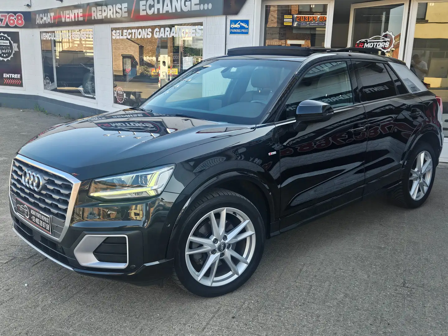 Audi Q2 1.6 TDi S-LINE  S tronic Zwart - 2