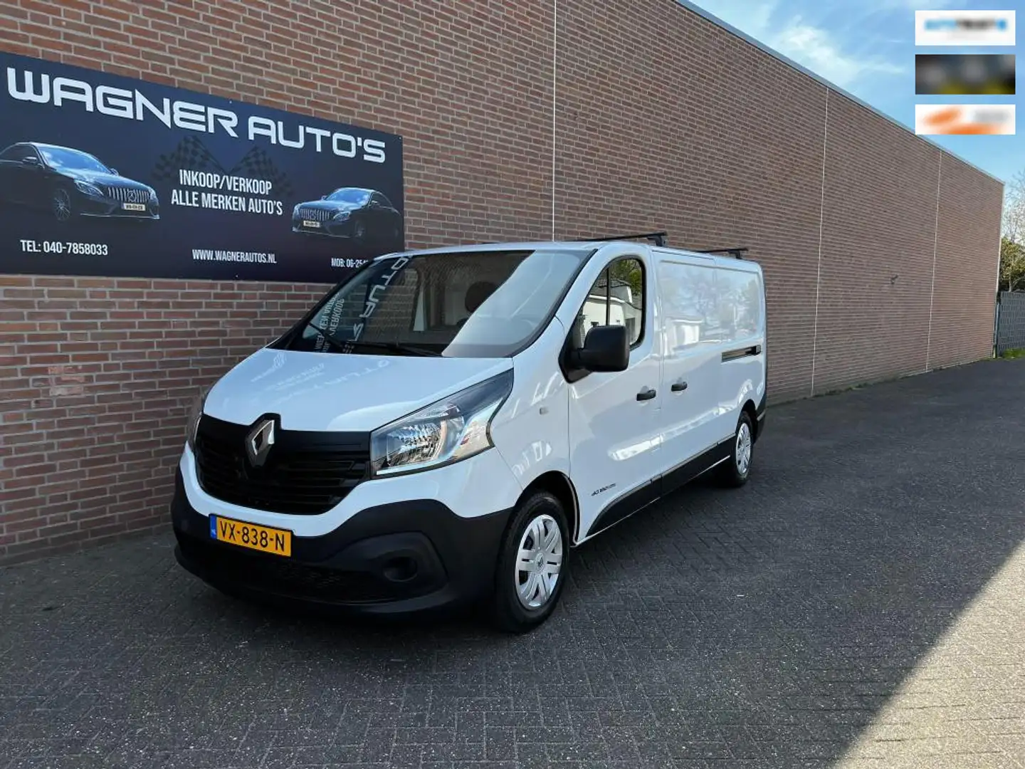Renault Trafic 1.6 dCi T29 L2H1 Turbo2 Energy Airco Achteruitrij Wit - 1