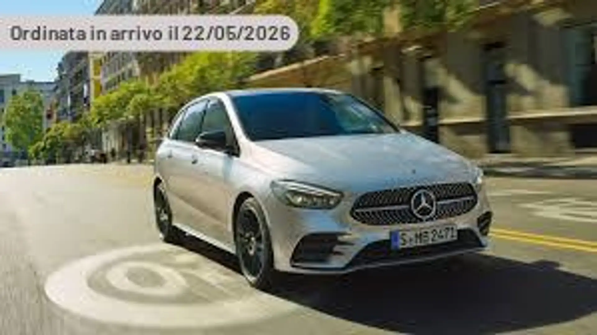 Mercedes-Benz B 200 B 200 d Automatic AMG Line Premium Plus Zilver - 2