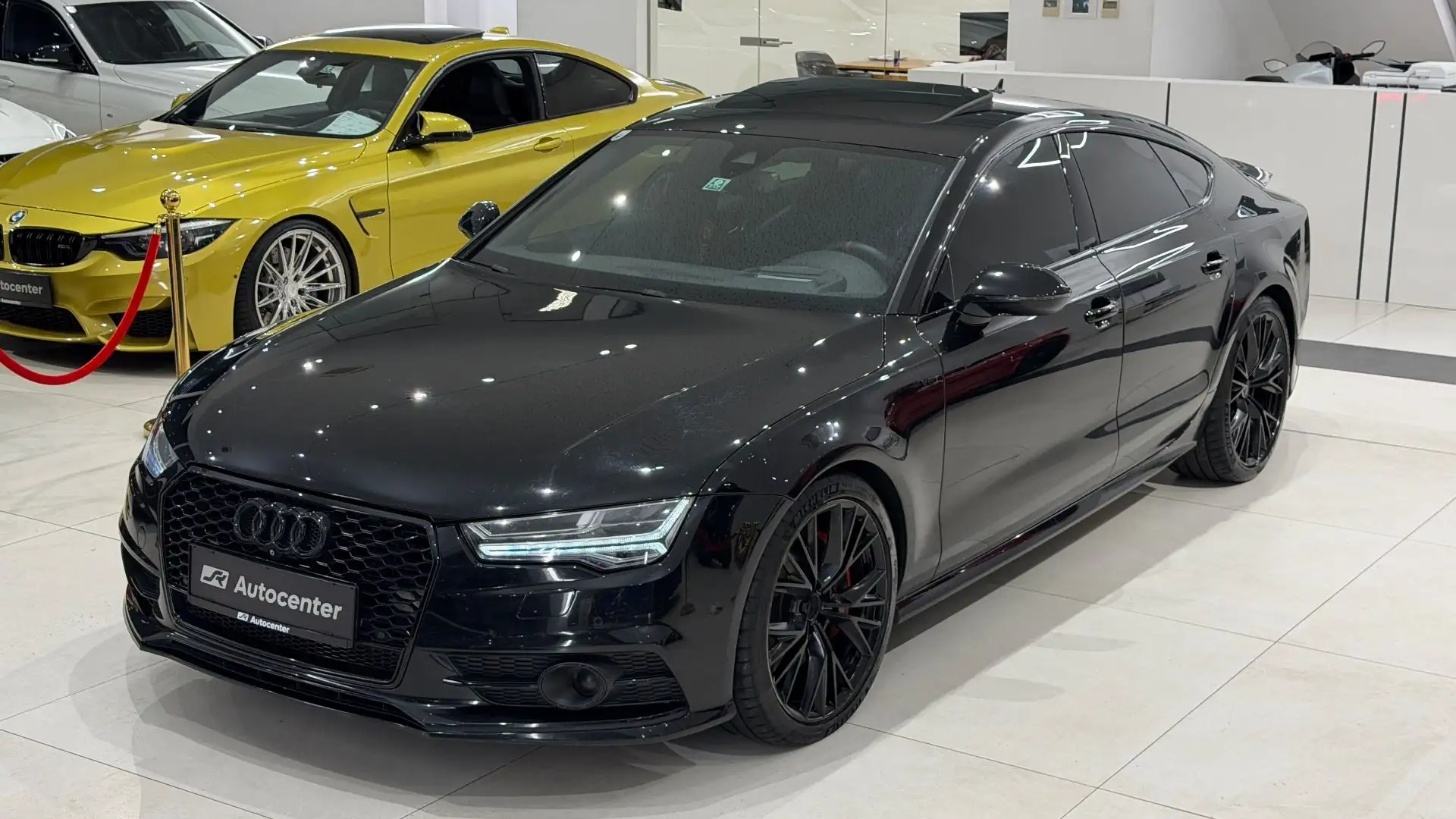 Audi A7 Sportback 3,0 TDI Competition quattro Aut.*3xSLin Schwarz - 2