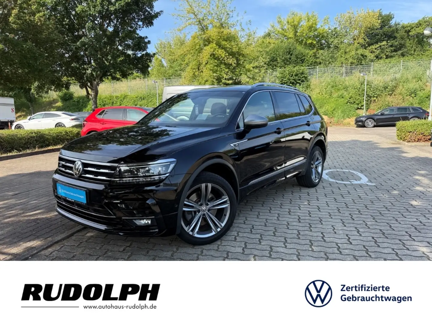 Volkswagen Tiguan Allspace Highline 2.0 TDI 4Motion DSG LED HUD SHZ ACC Navi Noir - 1