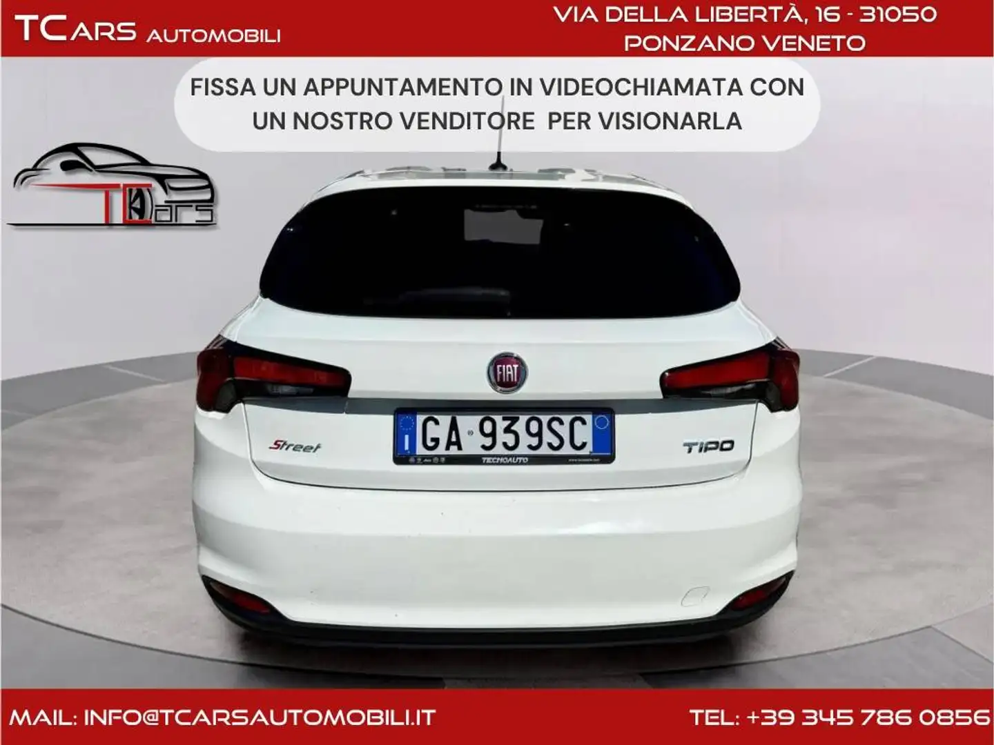 Fiat Tipo 1.4 BENZINA EURO 6B - GARANZIA 3 ANNI TOP Blanc - 1